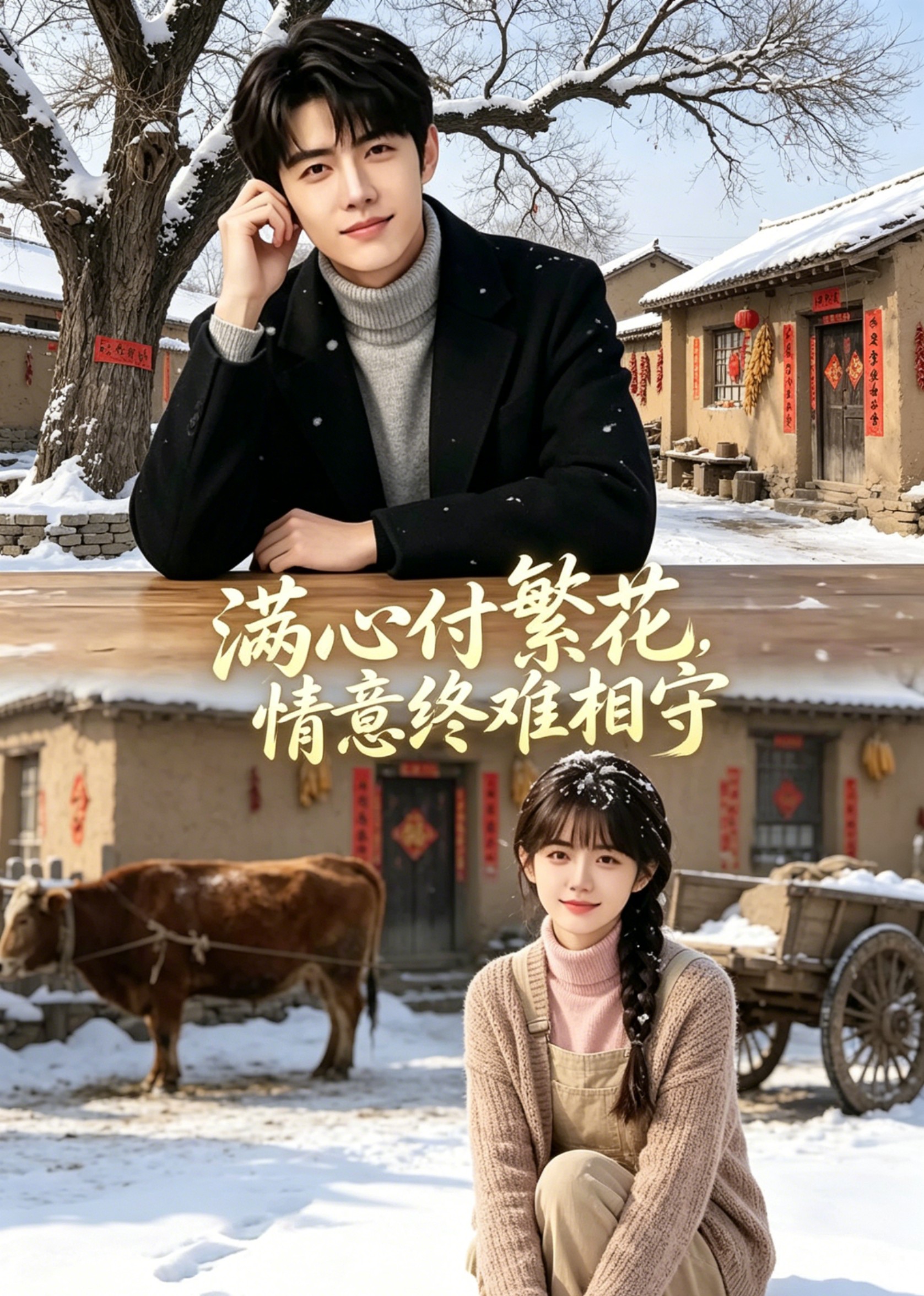 满心付繁花，情意终难相守