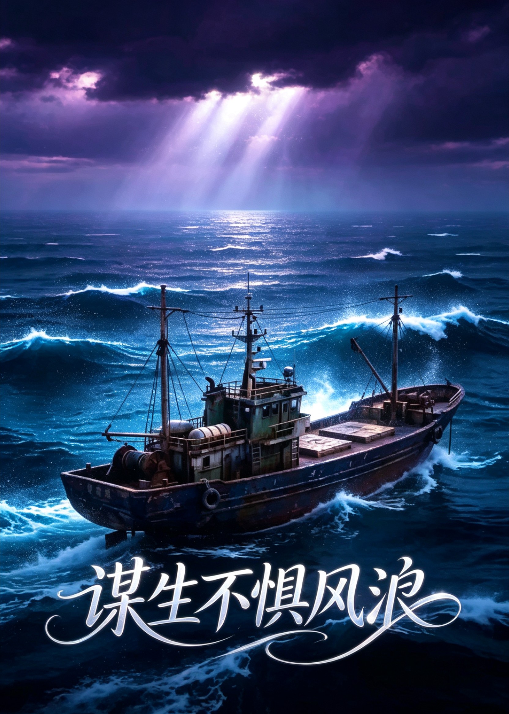 谋生不惧风浪