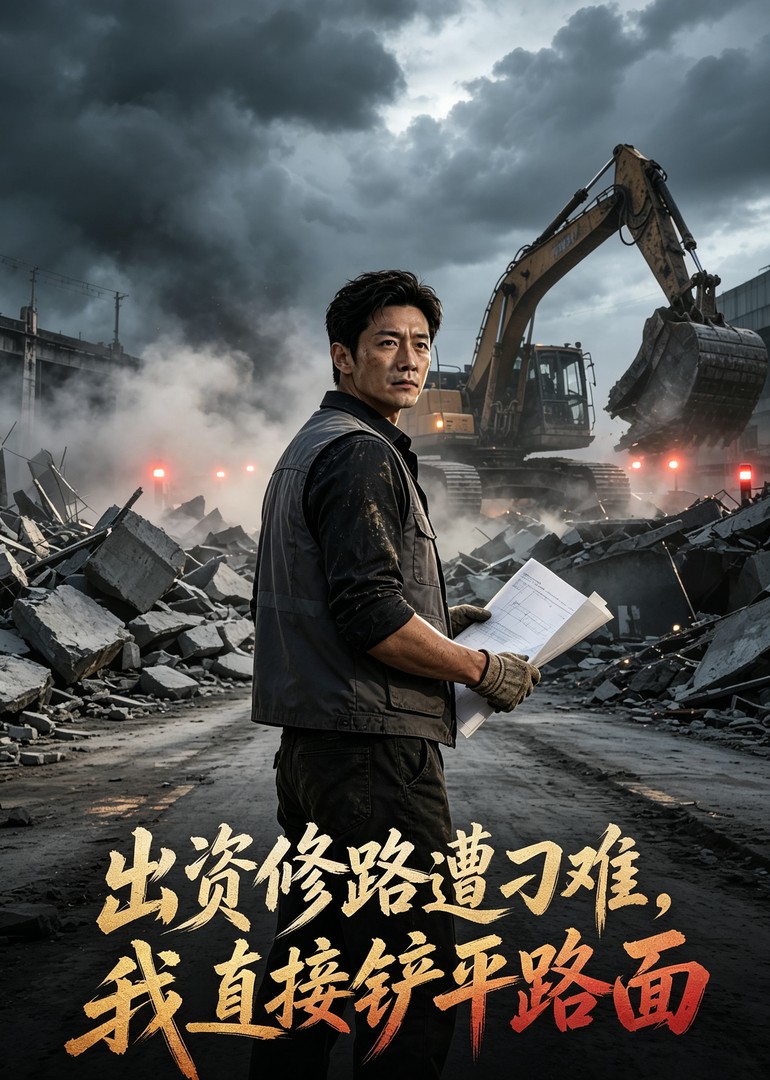 出资修路遭刁难，我直接铲平路面