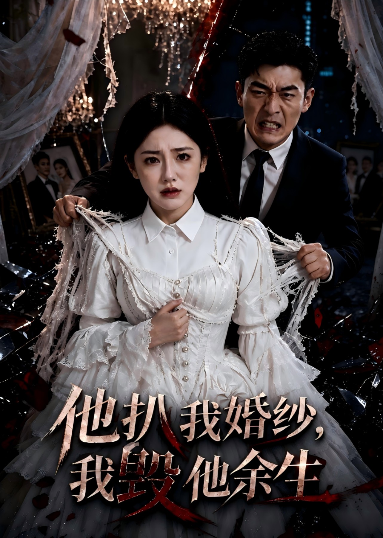 他扒我婚纱，我毁他余生封面图
