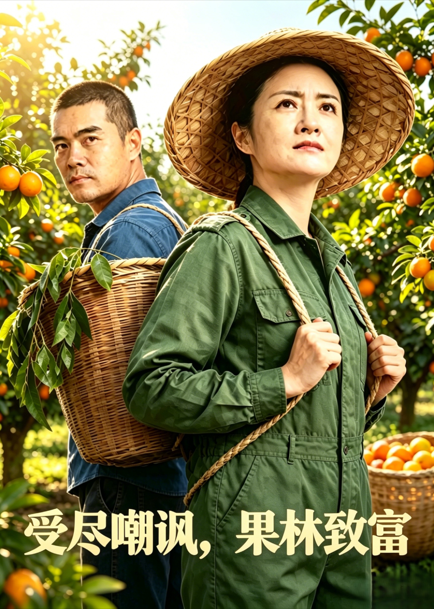 受尽嘲讽，果林致富
