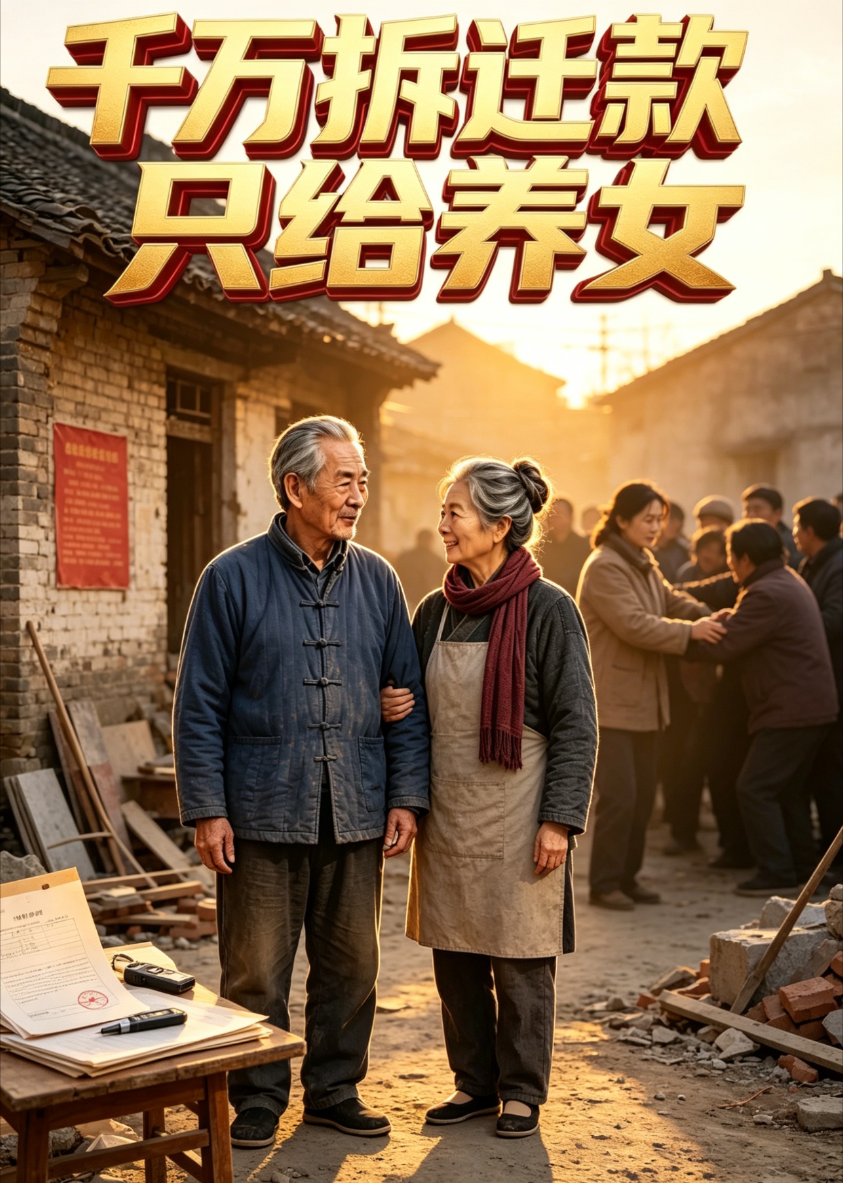 千万拆迁款只给养女