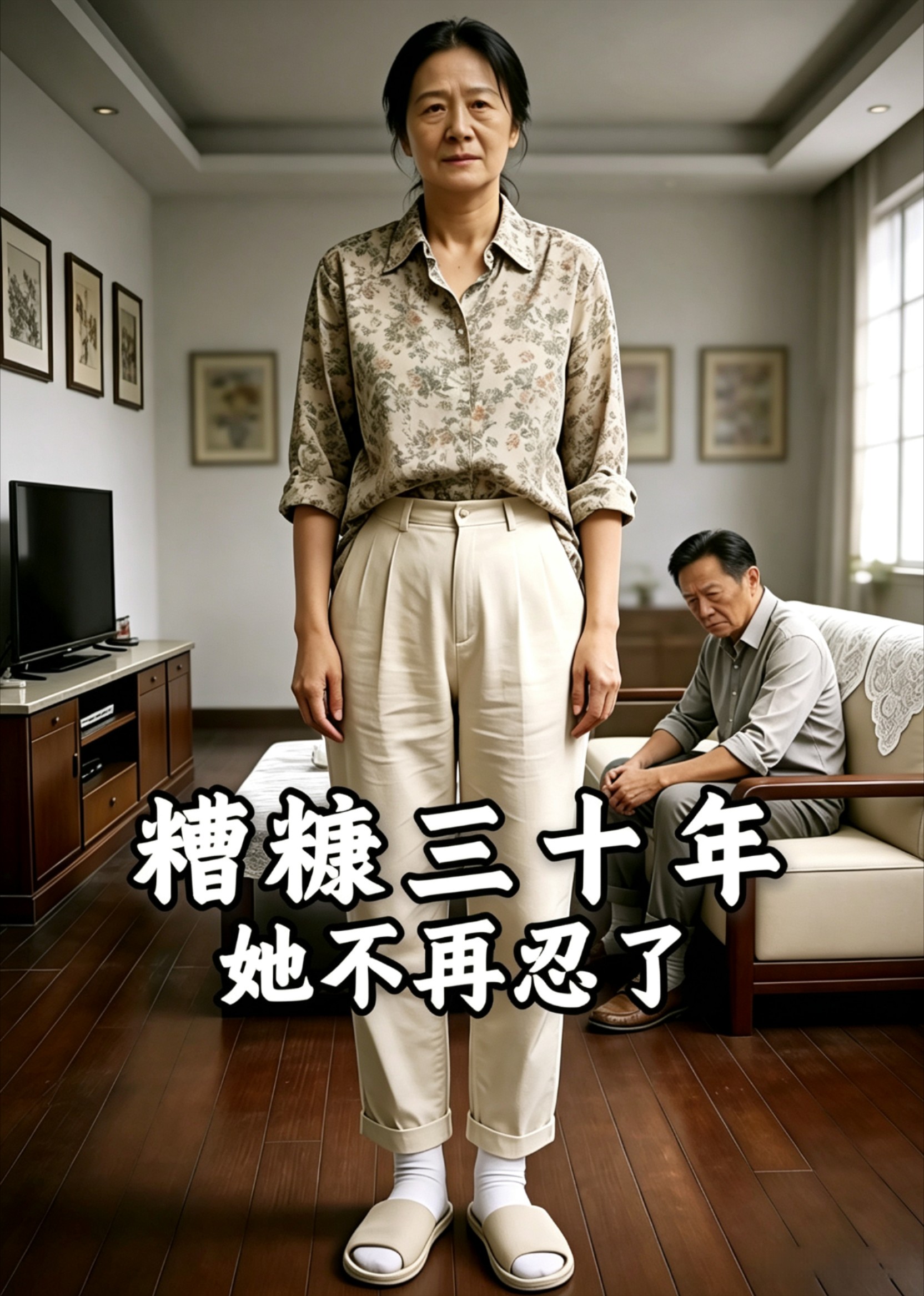 糟糠三十年，她不再忍了