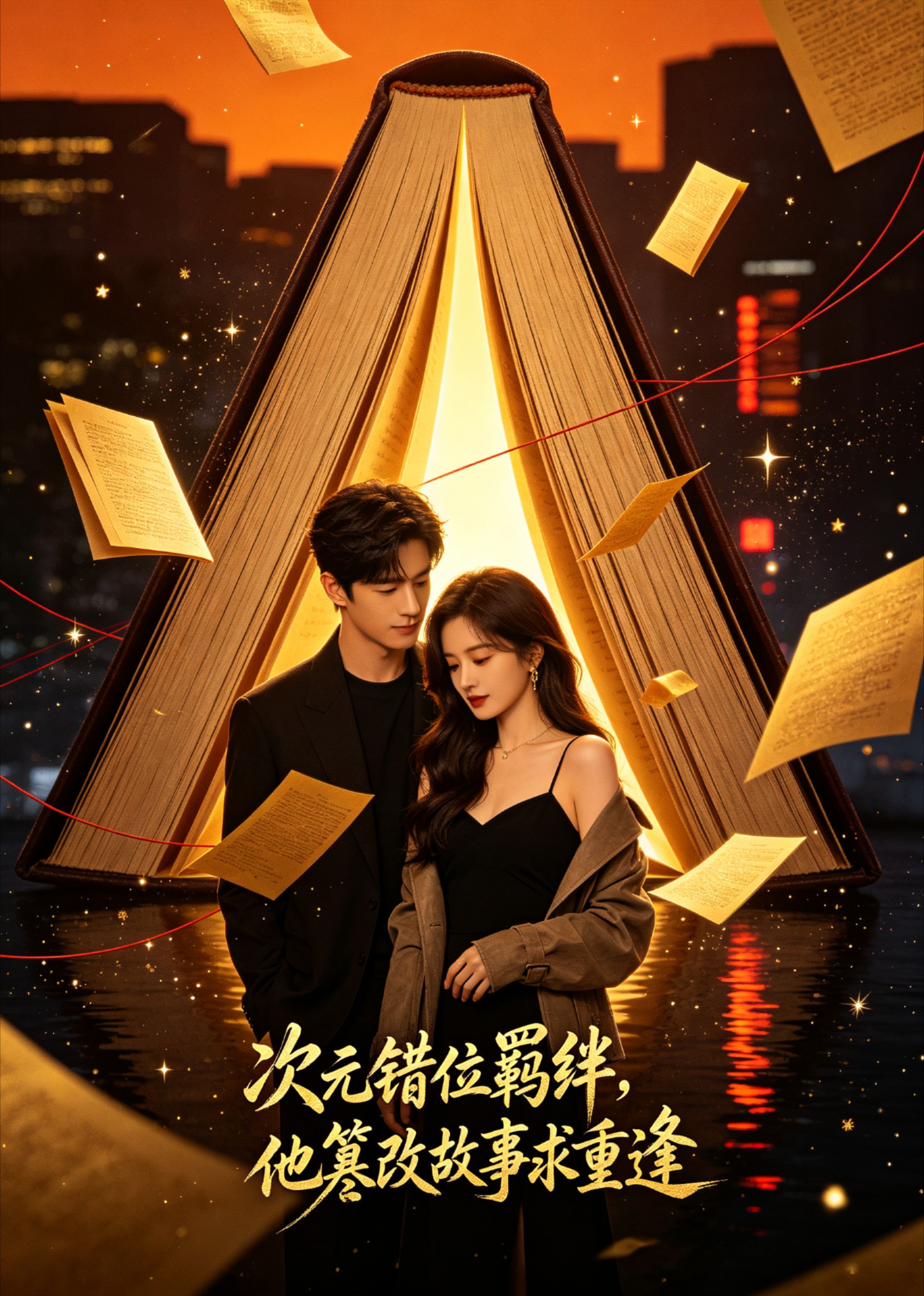 次元错位羁绊，他篡改故事求重逢封面图