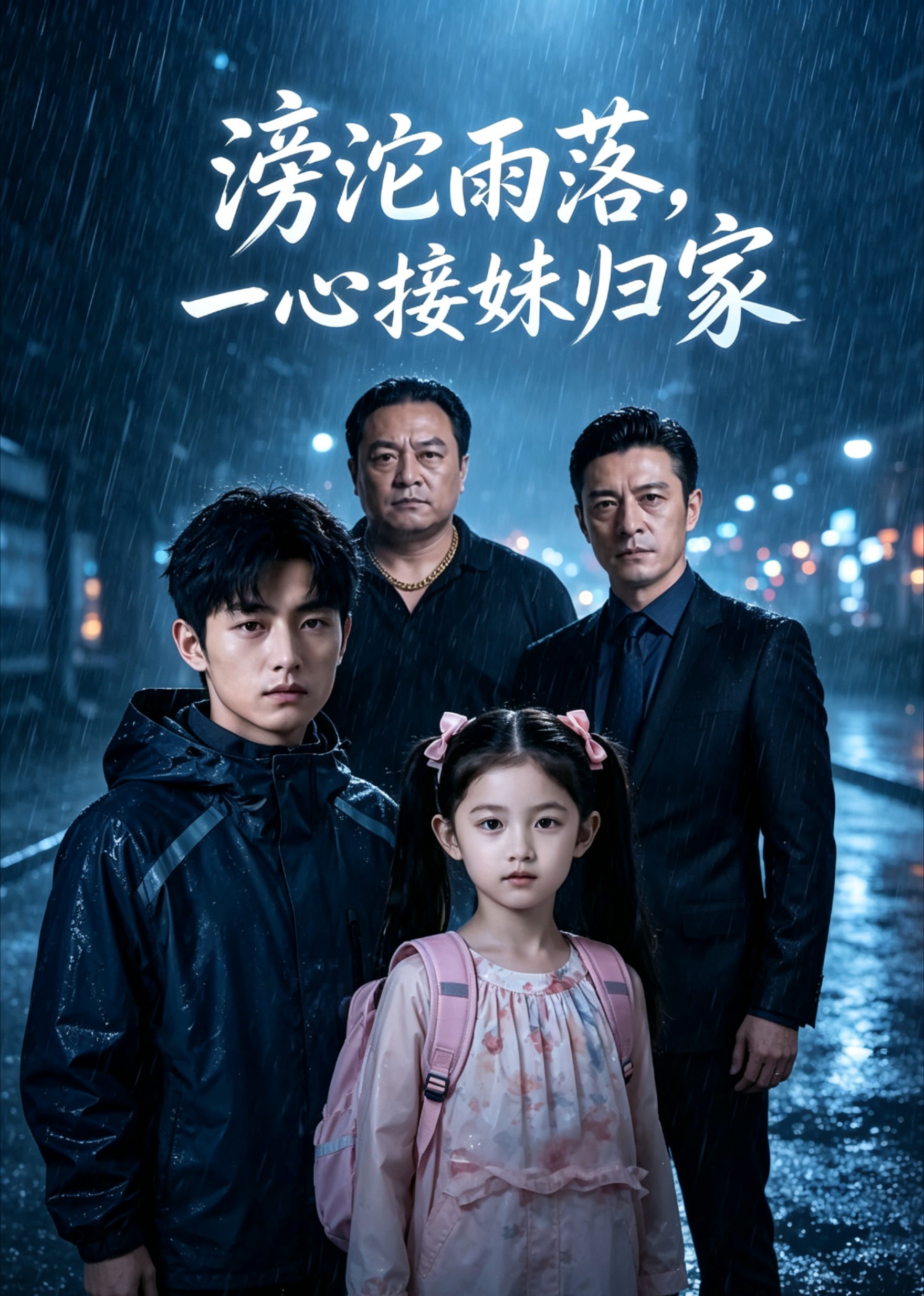 滂沱雨落，一心接妹归家