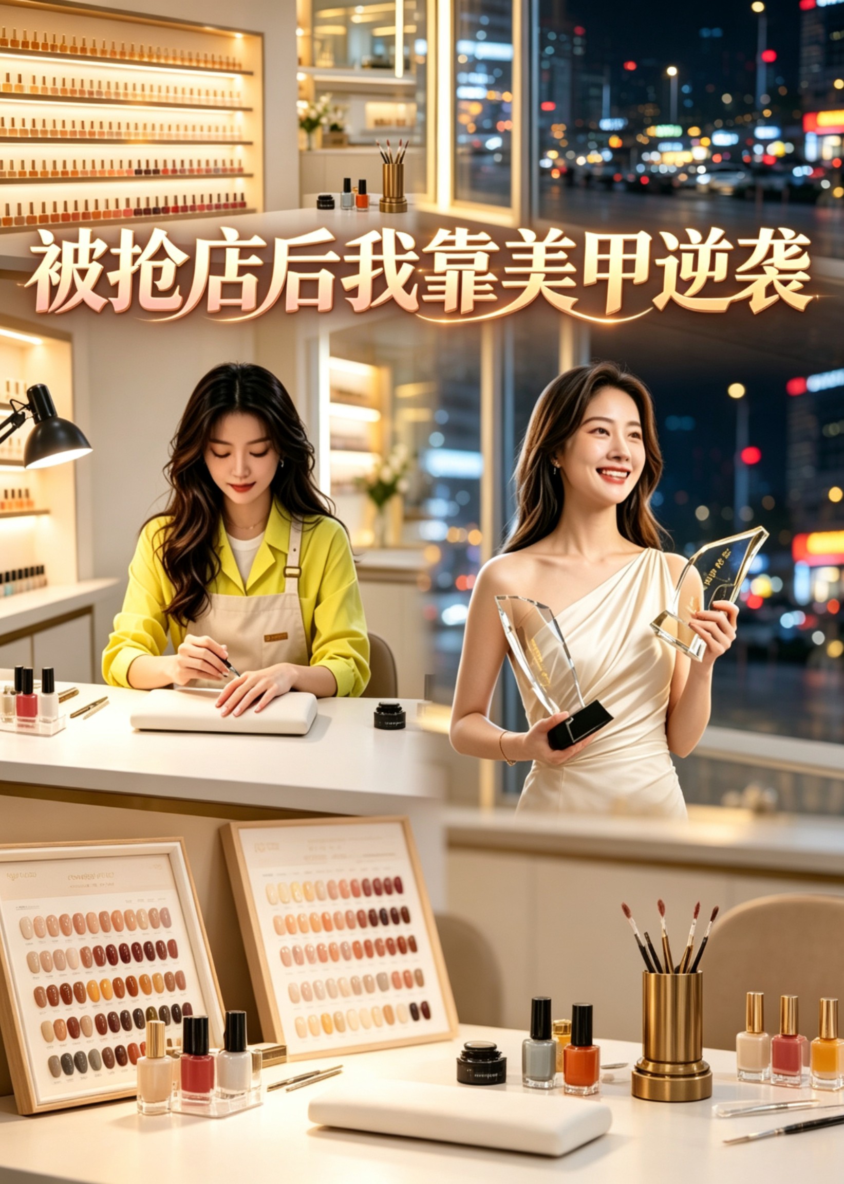 被抢店后我靠美甲逆袭
