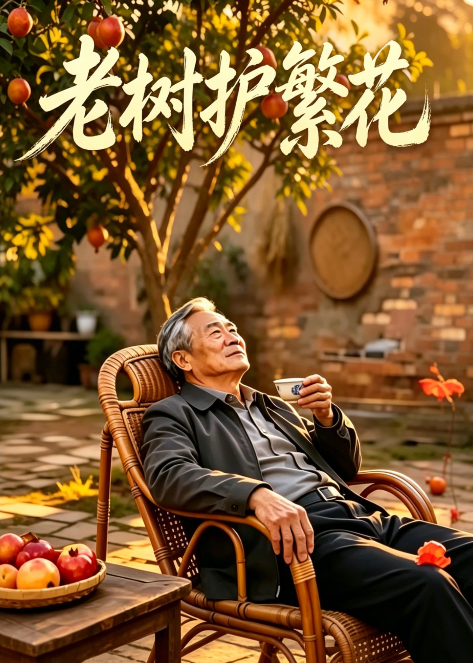 老树护繁花封面图