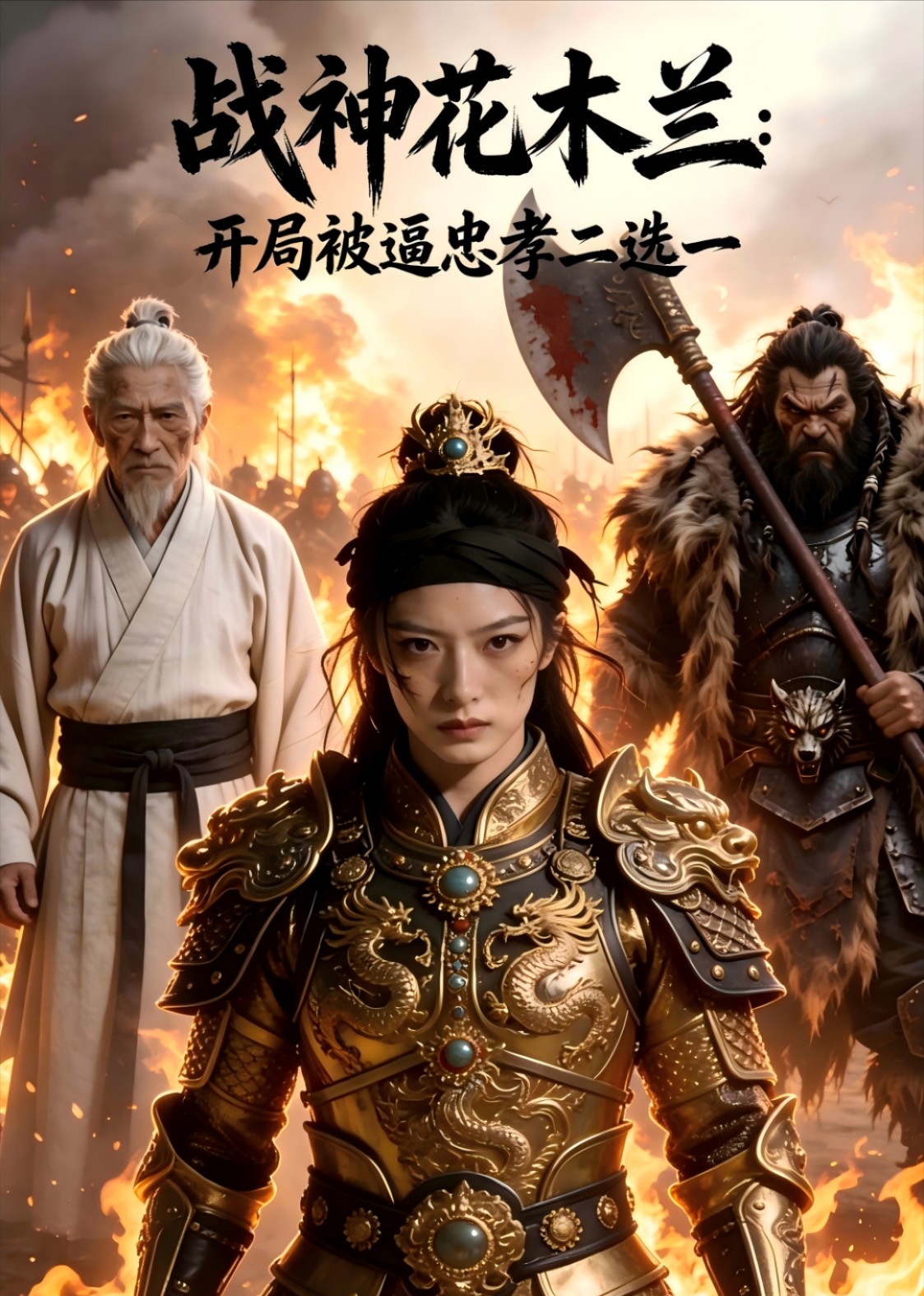 战神花木兰：开局被逼忠孝二选一