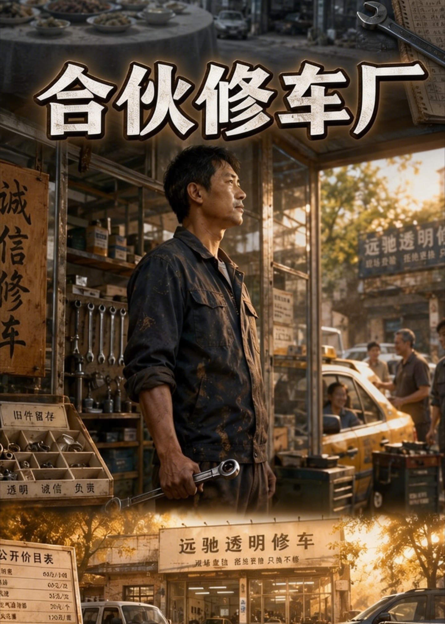 合伙修车厂