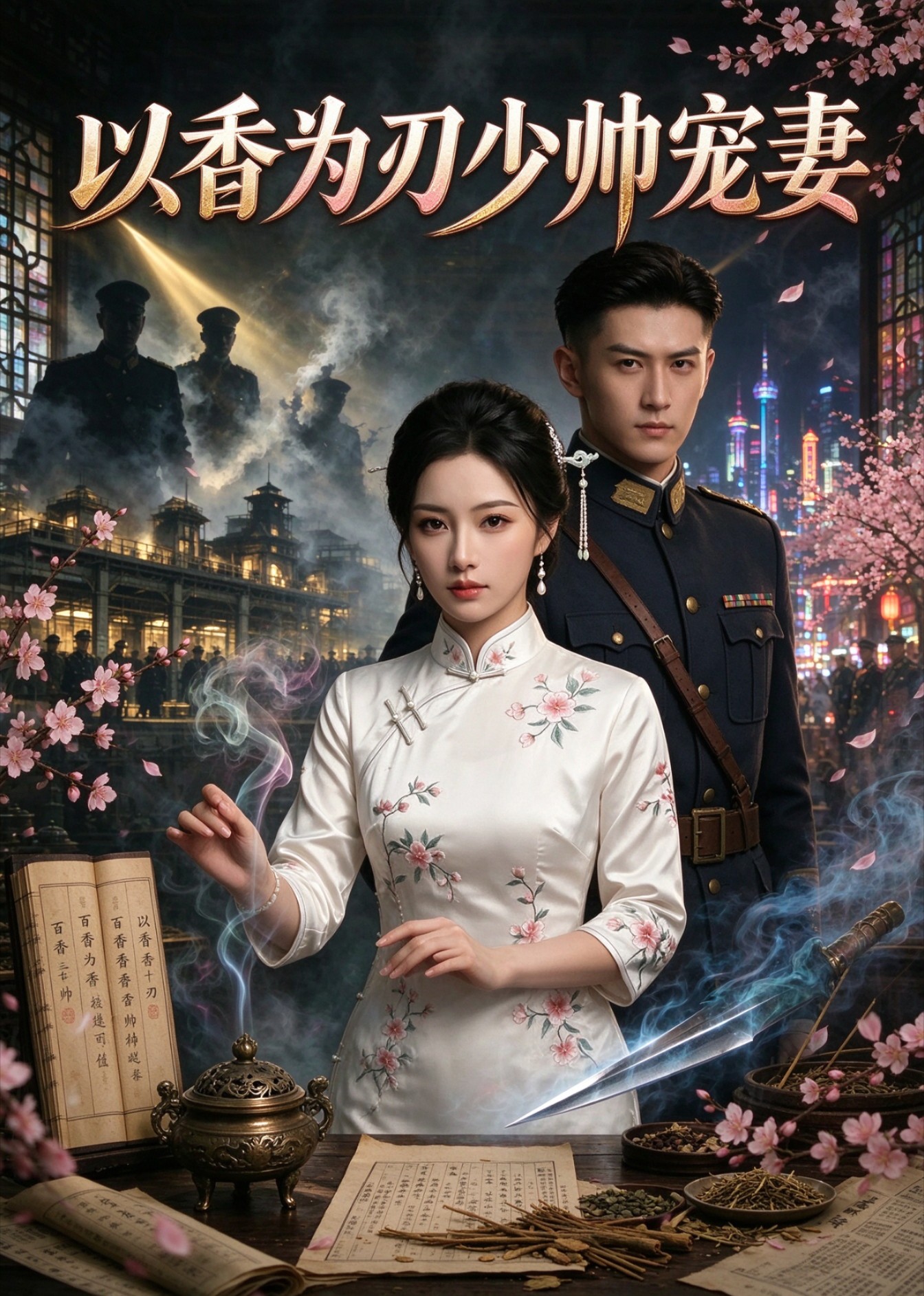 以香为刃少帅宠妻封面图