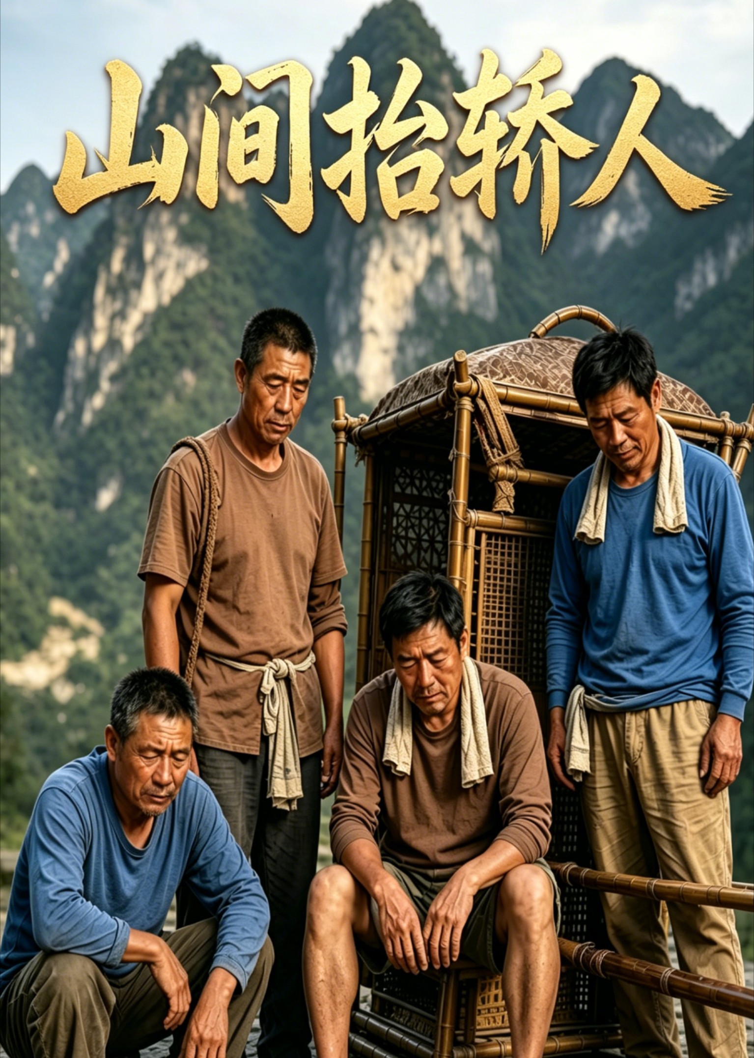 山间抬轿人