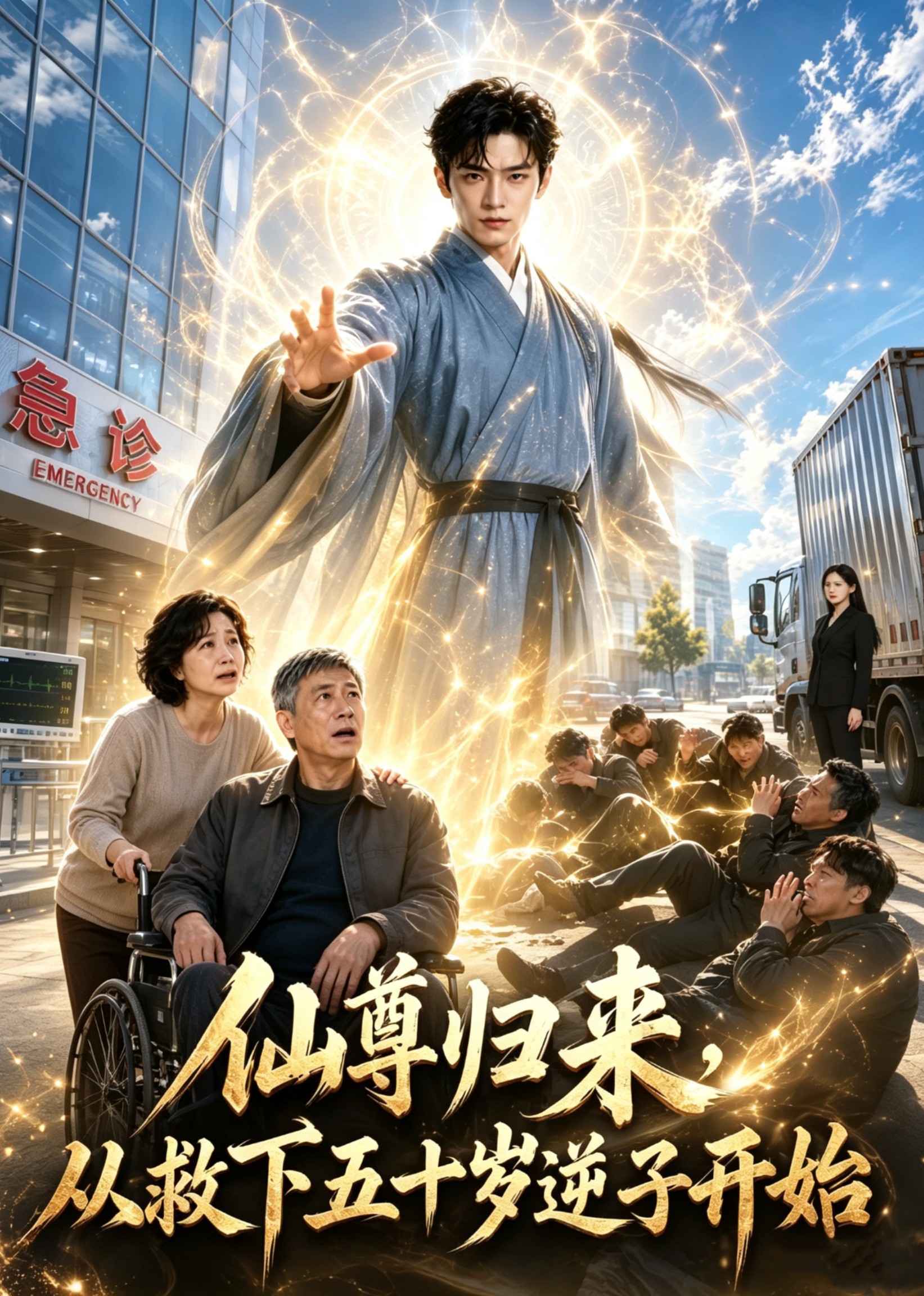 仙尊归来，从救下五十岁逆子开始
