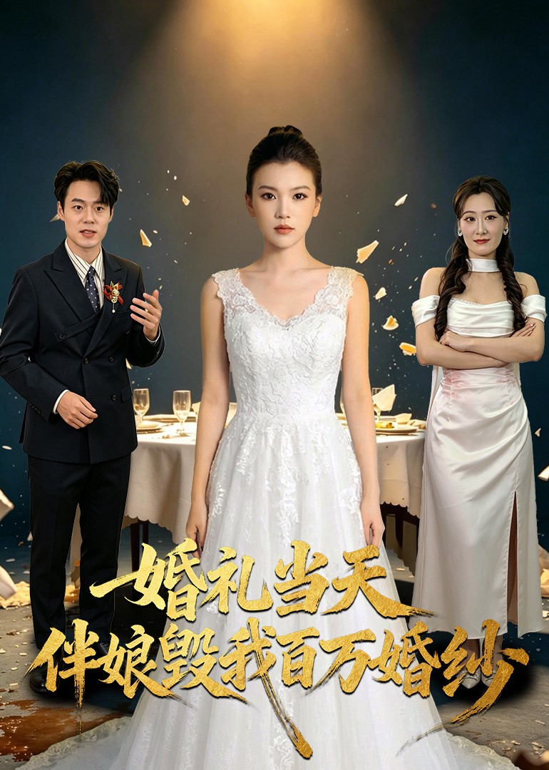 婚礼当天，伴娘毁我百万婚纱封面图