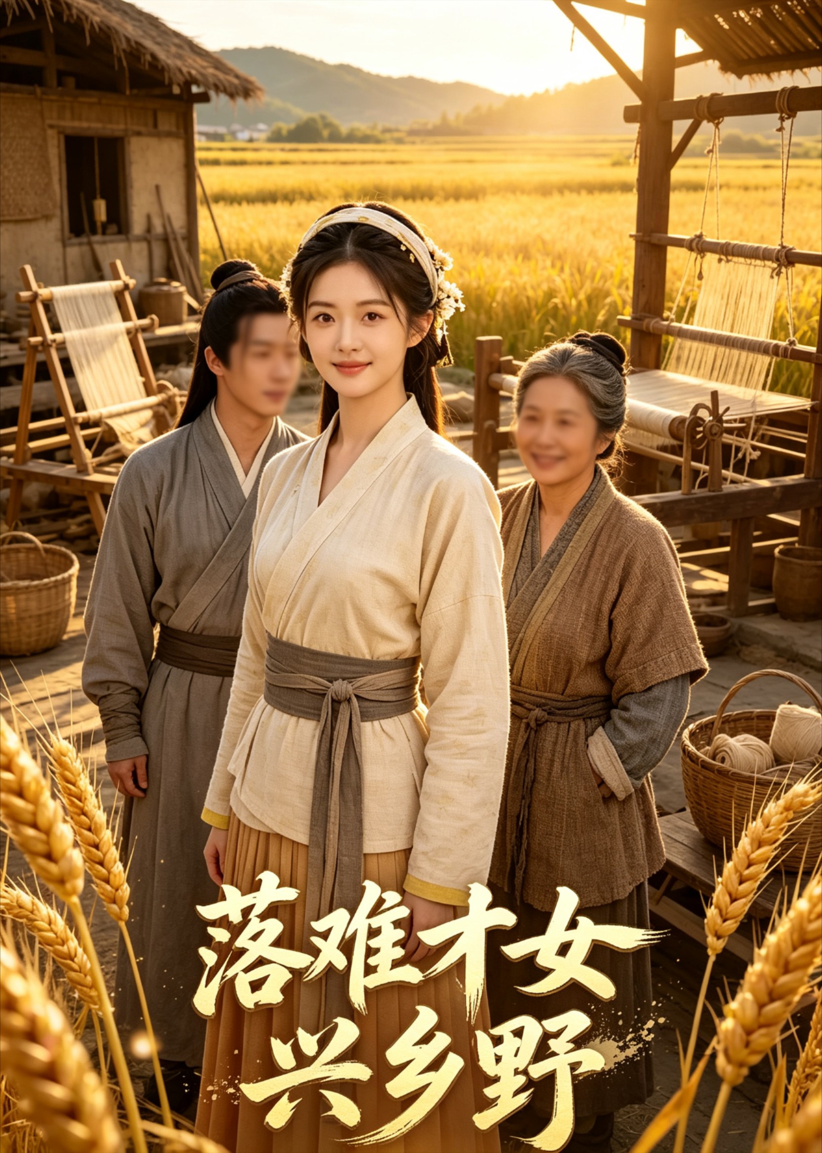 落难才女兴乡野