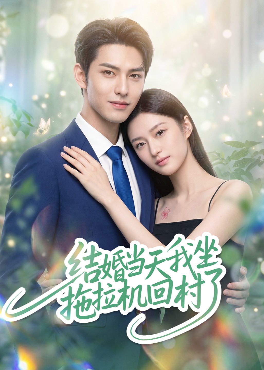 结婚当天我坐拖拉机回村了