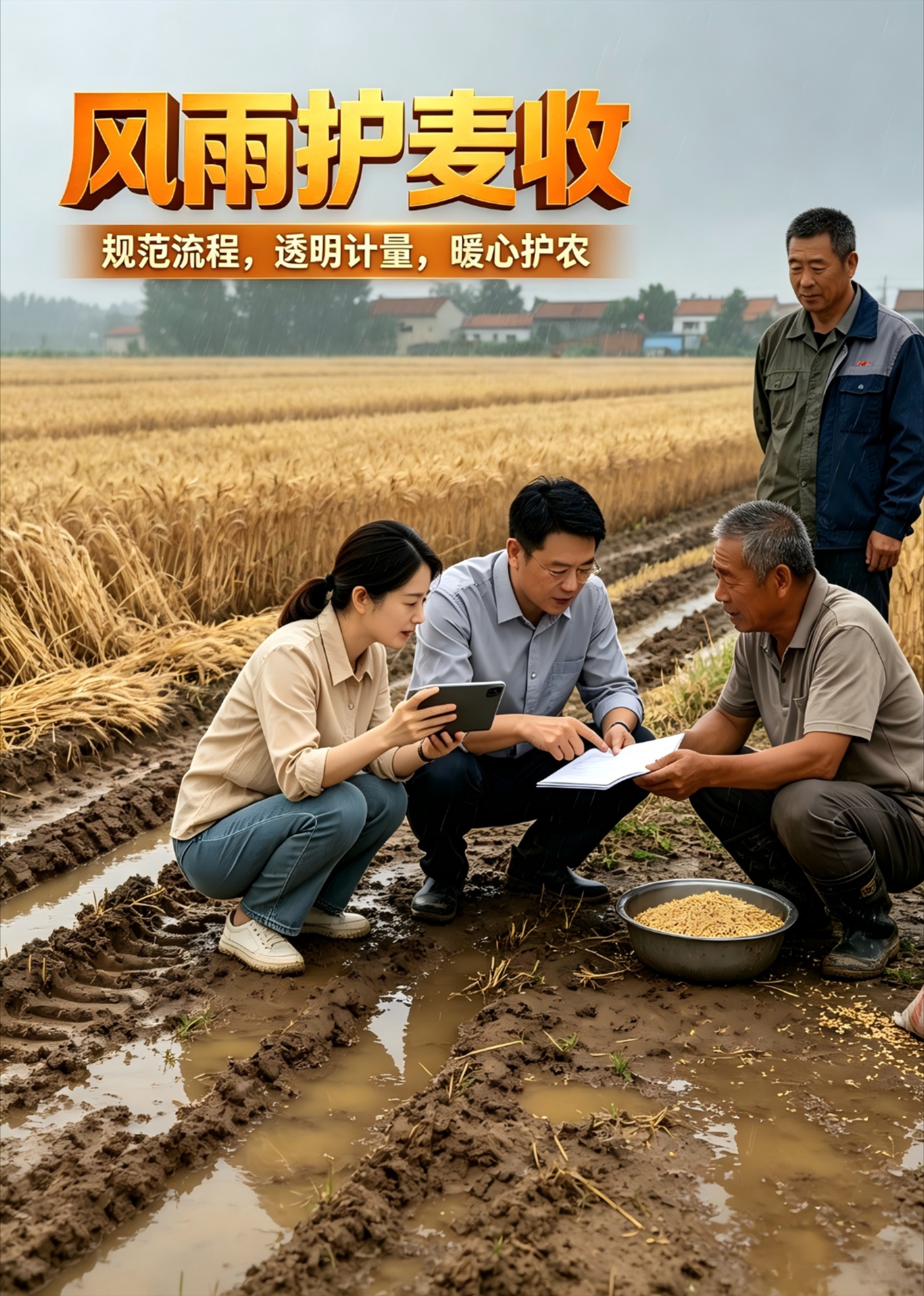 风雨护麦收封面图