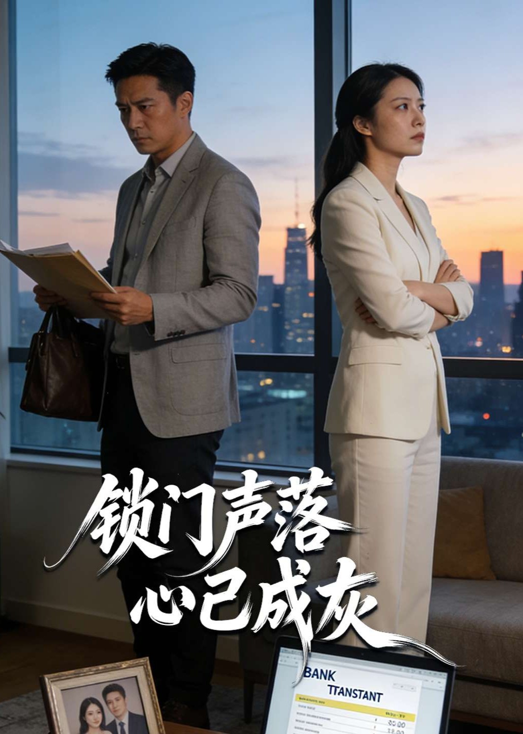 锁门声落心已成灰