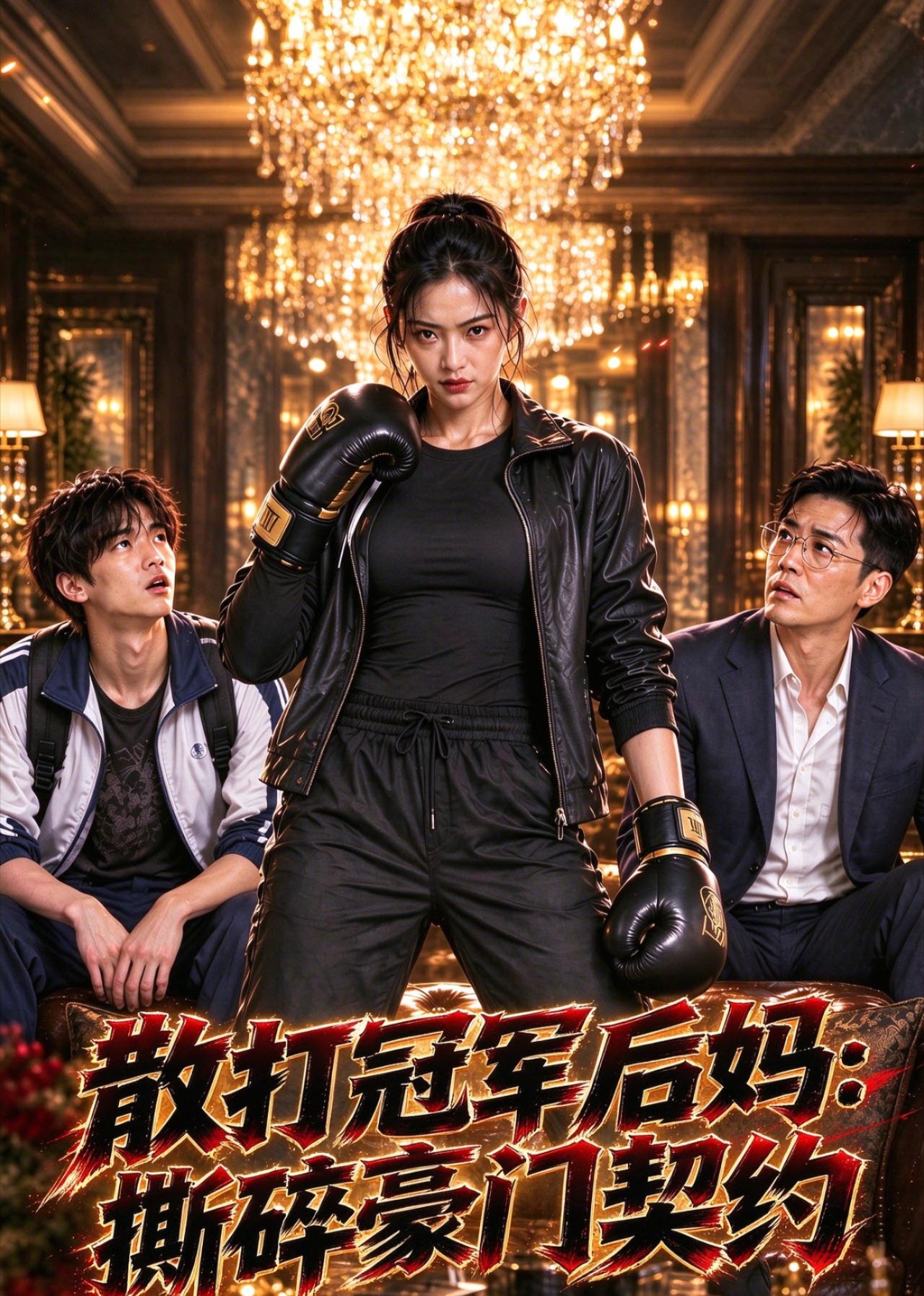 散打冠军后妈：撕碎豪门契约封面图