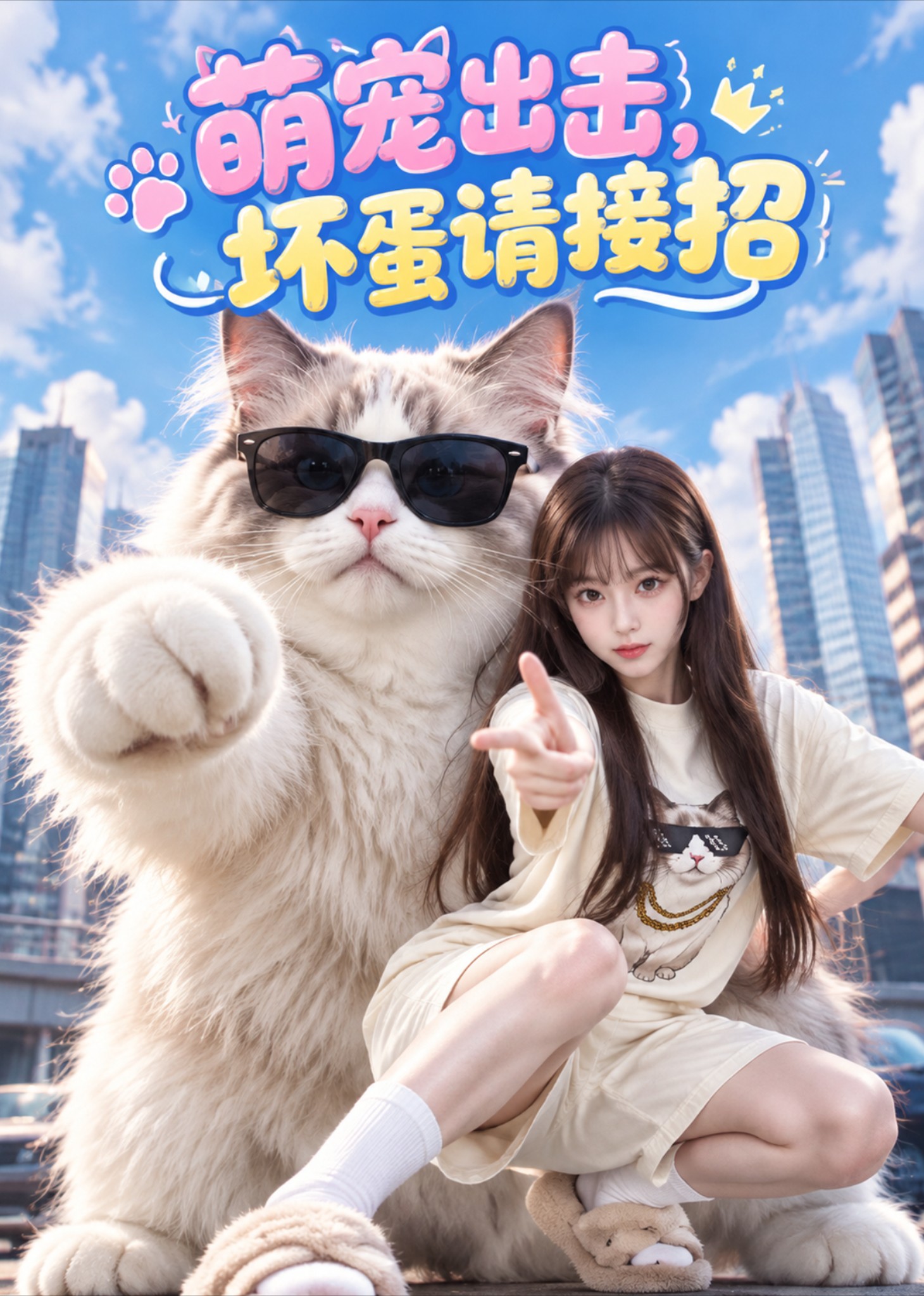 萌宠出击，坏蛋请接招封面图