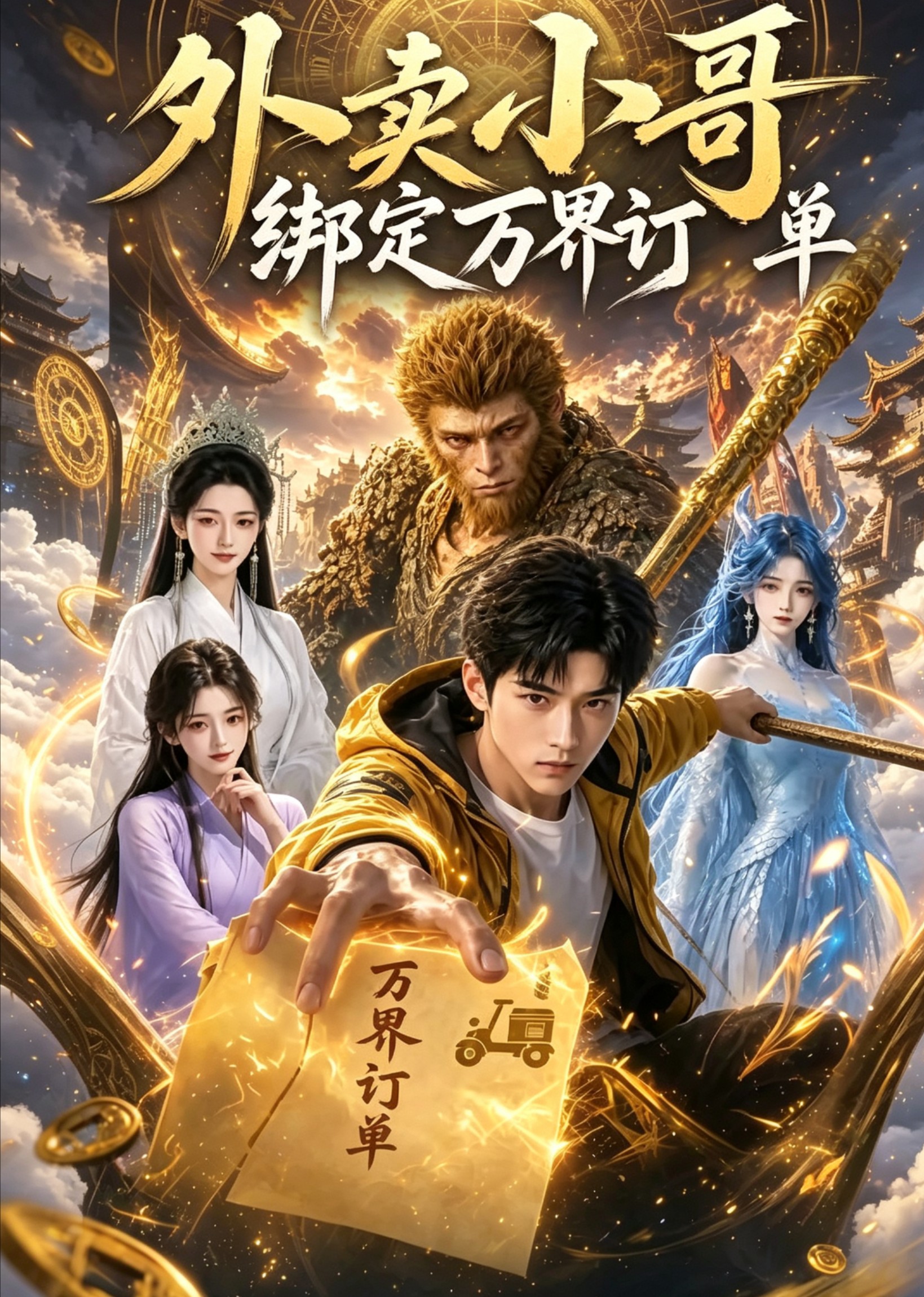 外卖小哥，绑定万界订单封面图