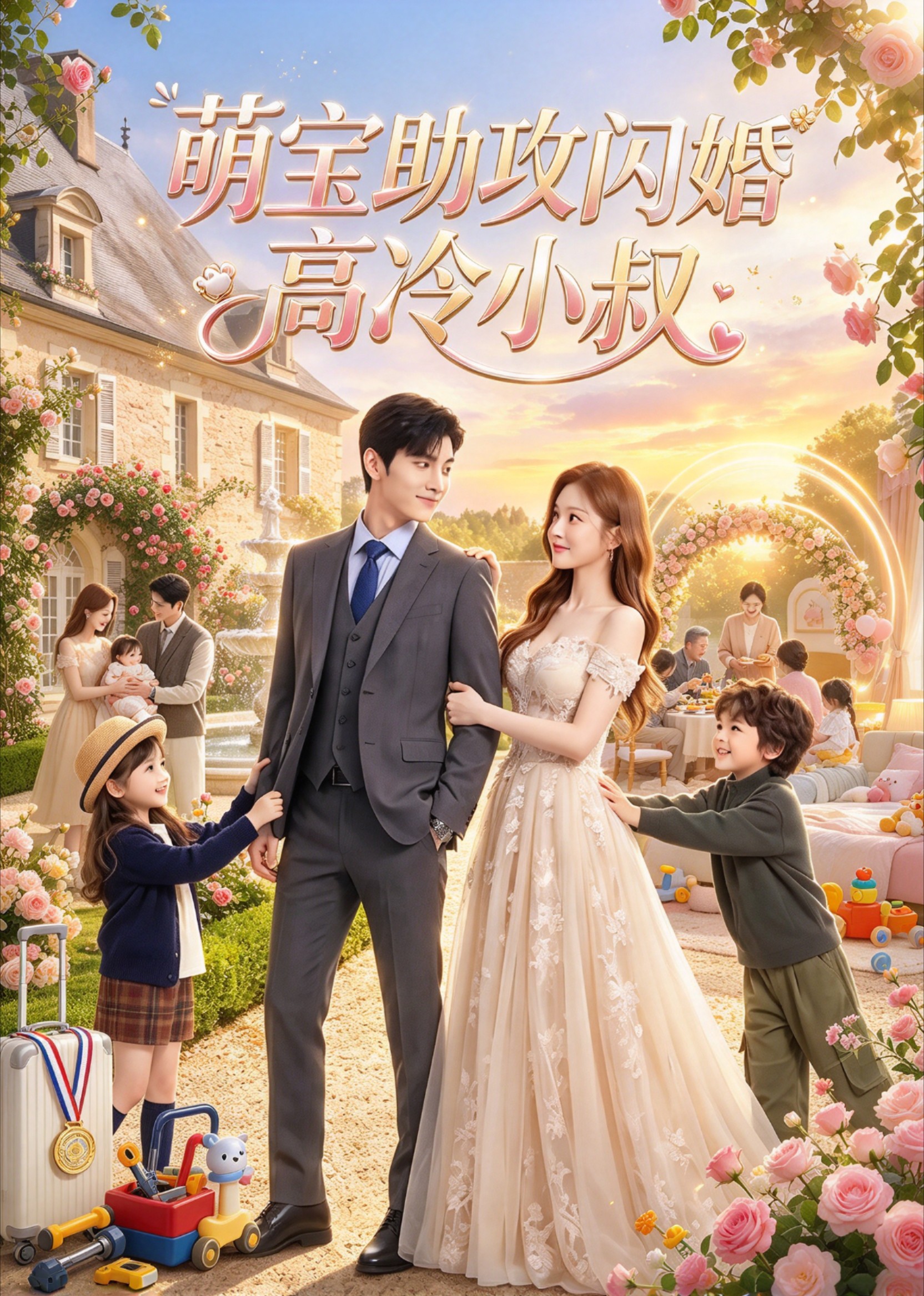 萌宝助攻闪婚高冷小叔封面图