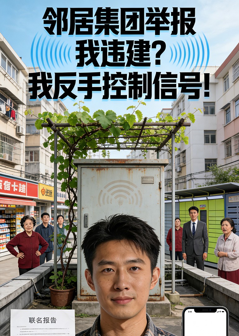 邻居集团举报我违建？我反手控制信号！