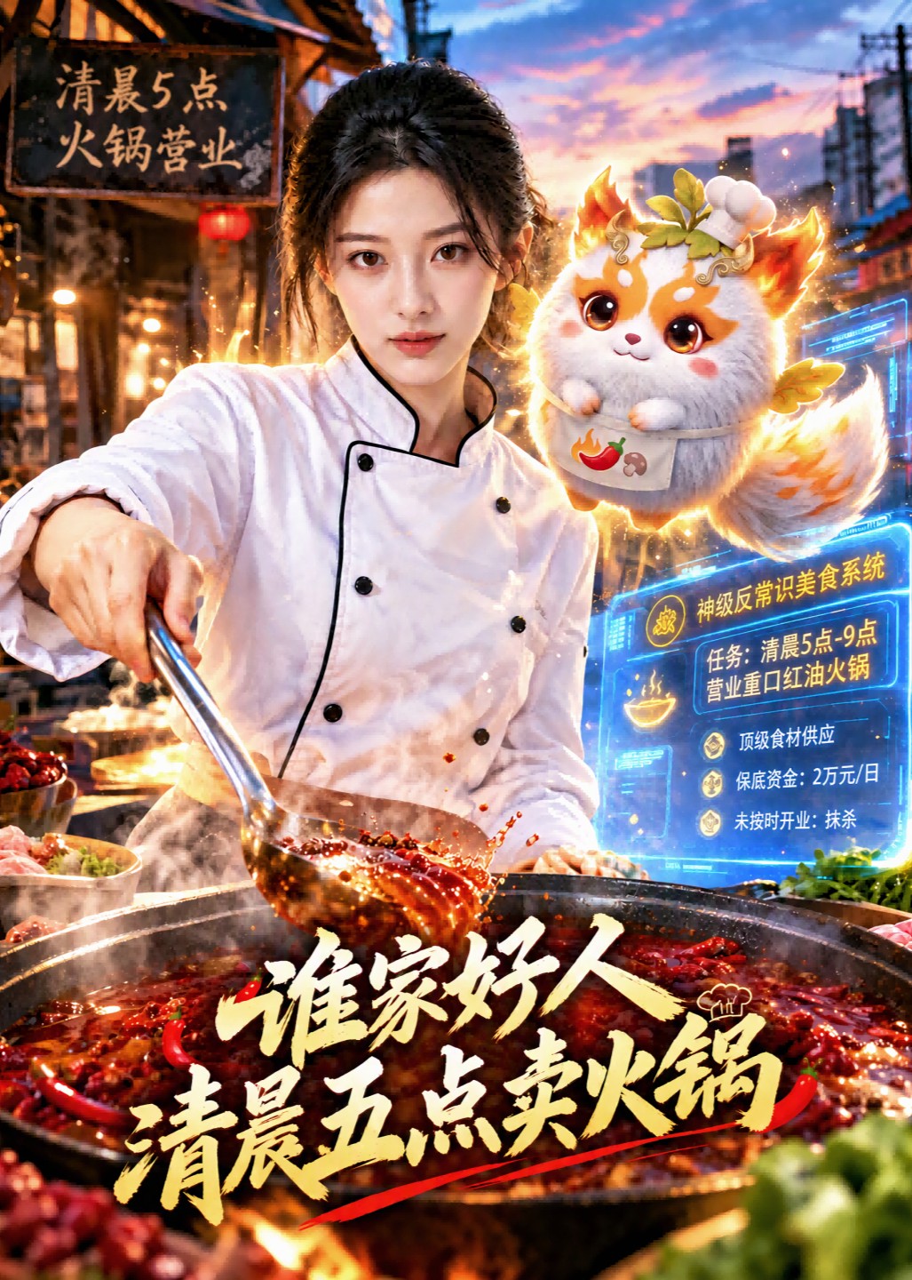谁家好人清晨五点卖火锅封面图
