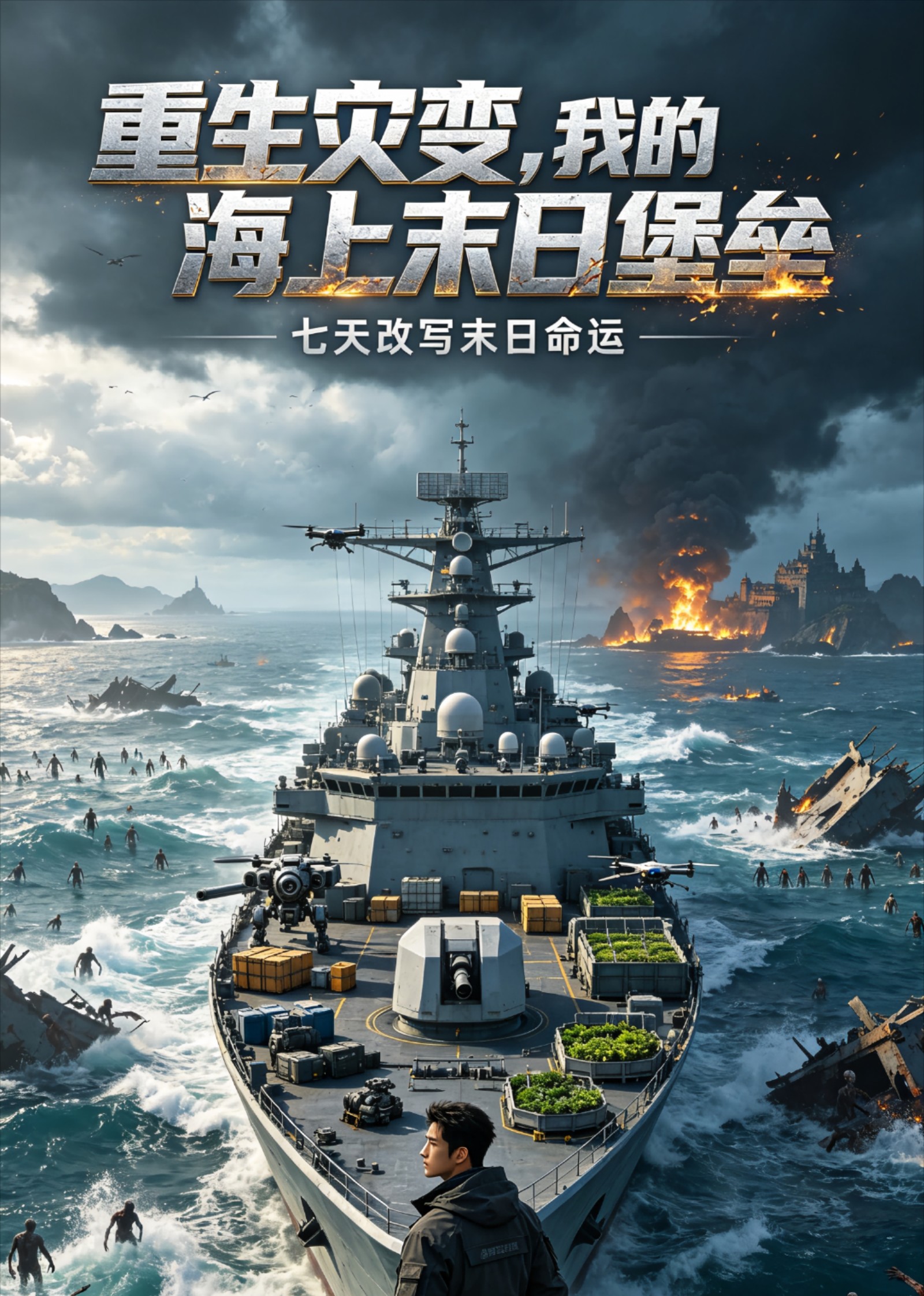 重生灾变，我的海上末日堡垒