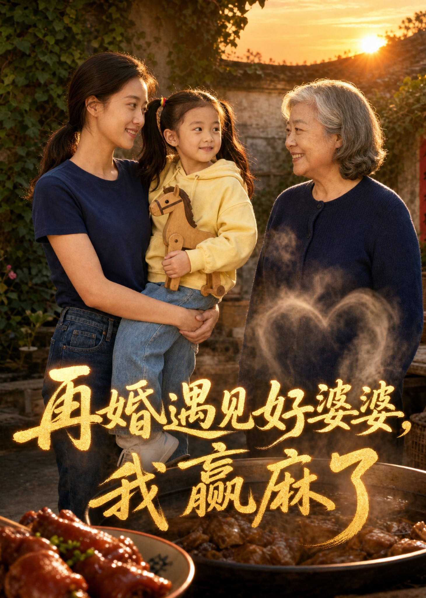 再婚遇见好婆婆，我赢麻了
