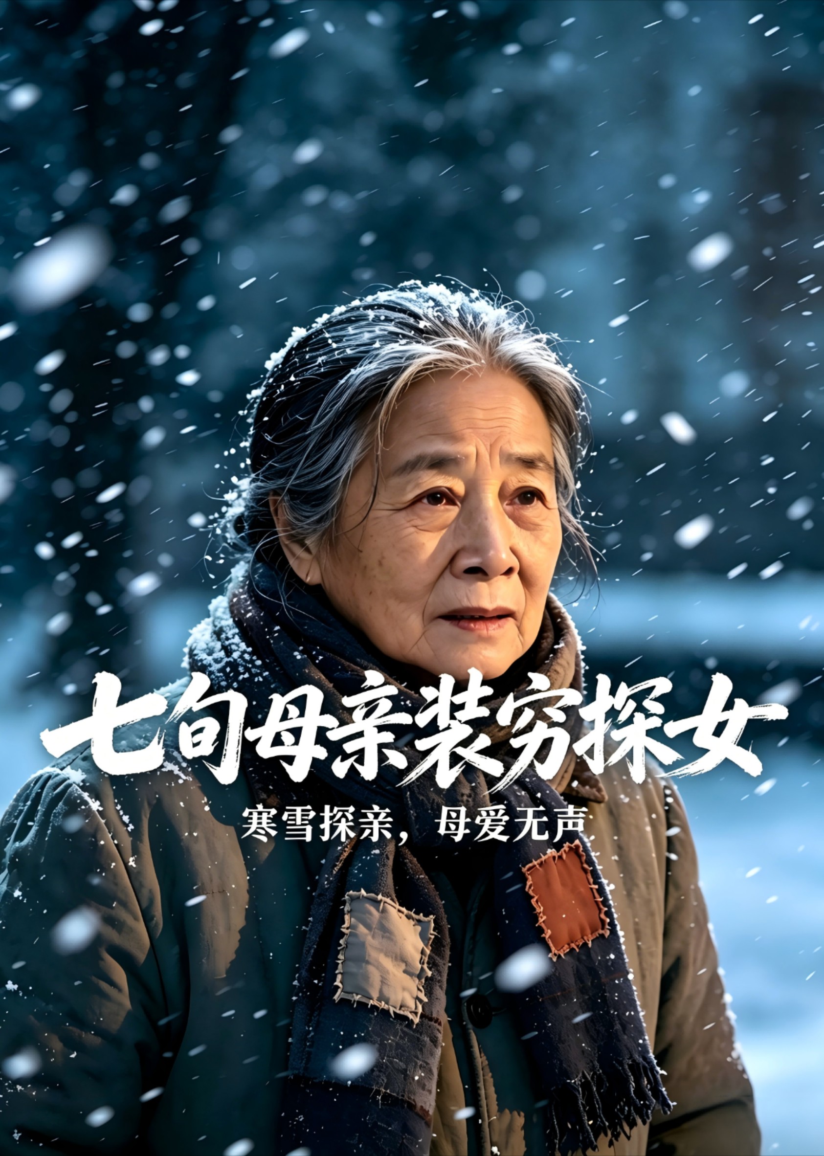 七旬母亲装穷探女