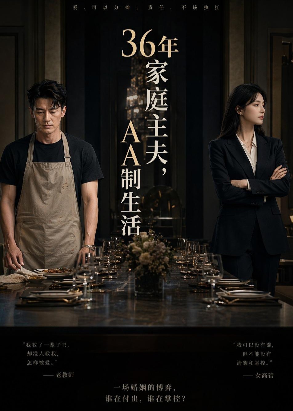 36年家庭主夫，AA制生活