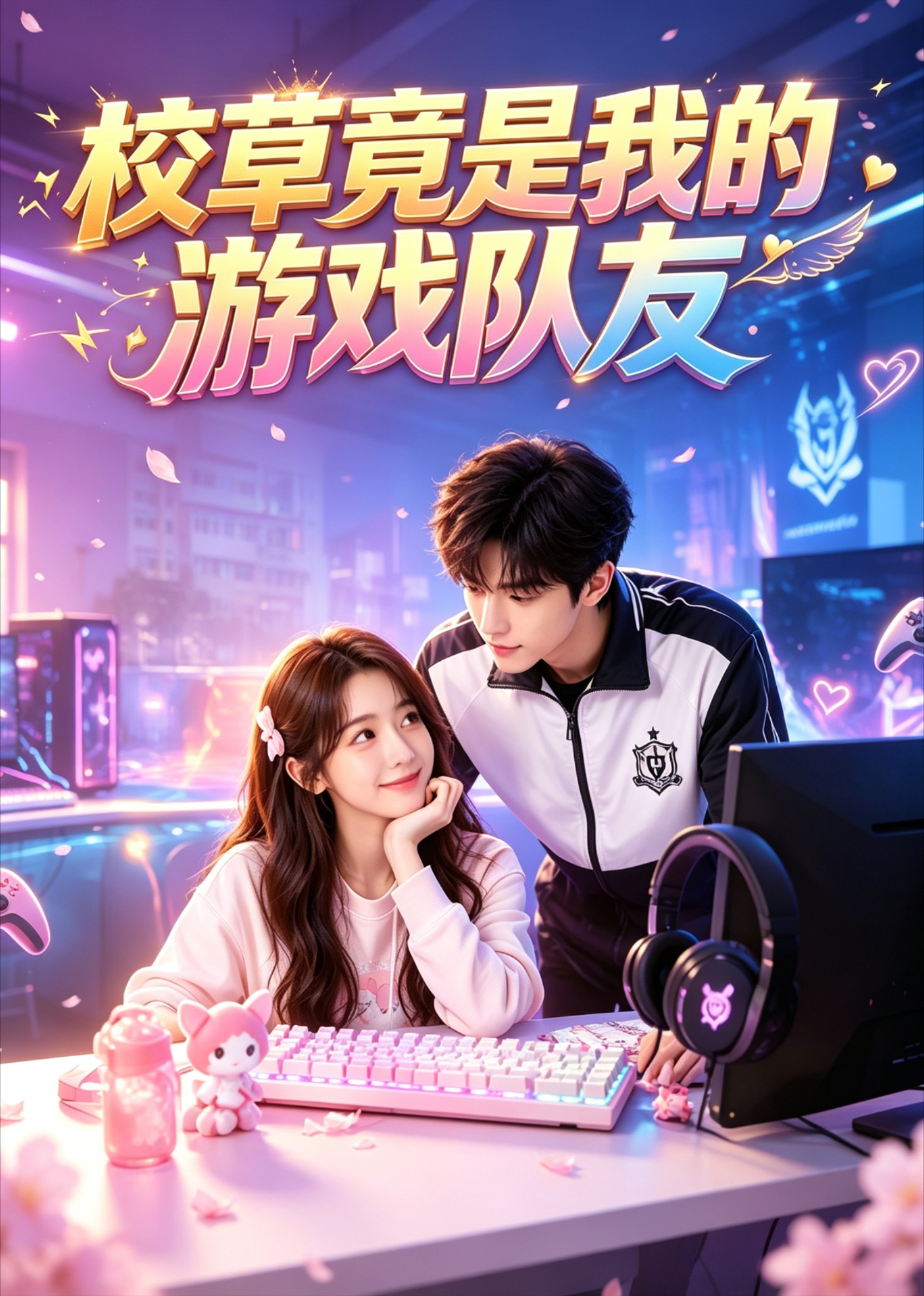 校草竟是我的游戏队友封面图