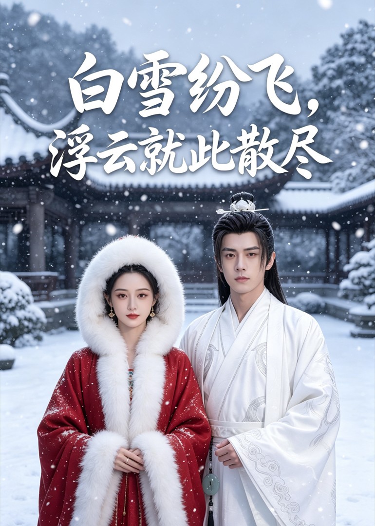 白雪纷飞，浮云就此散尽