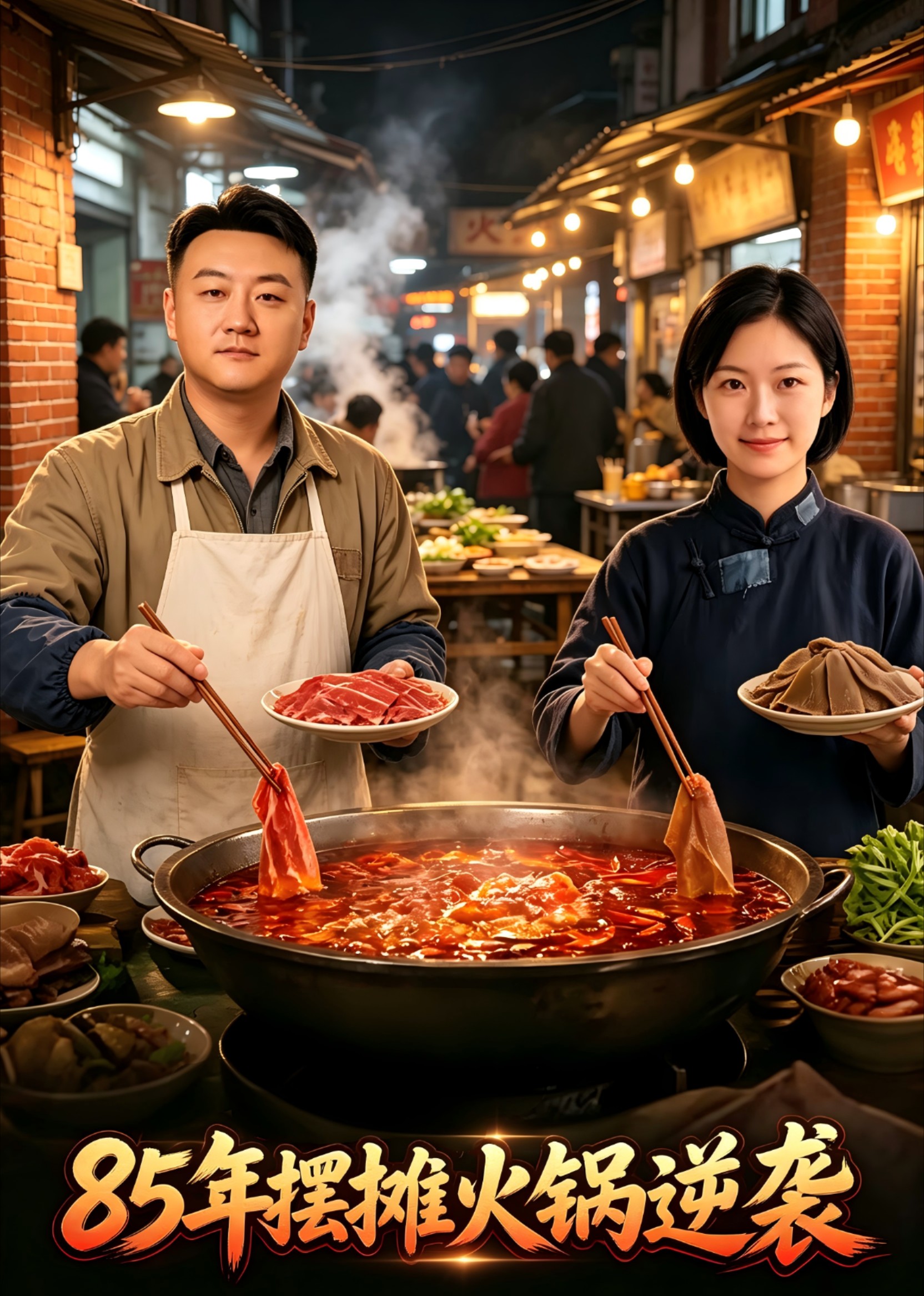 85年摆摊火锅逆袭封面图