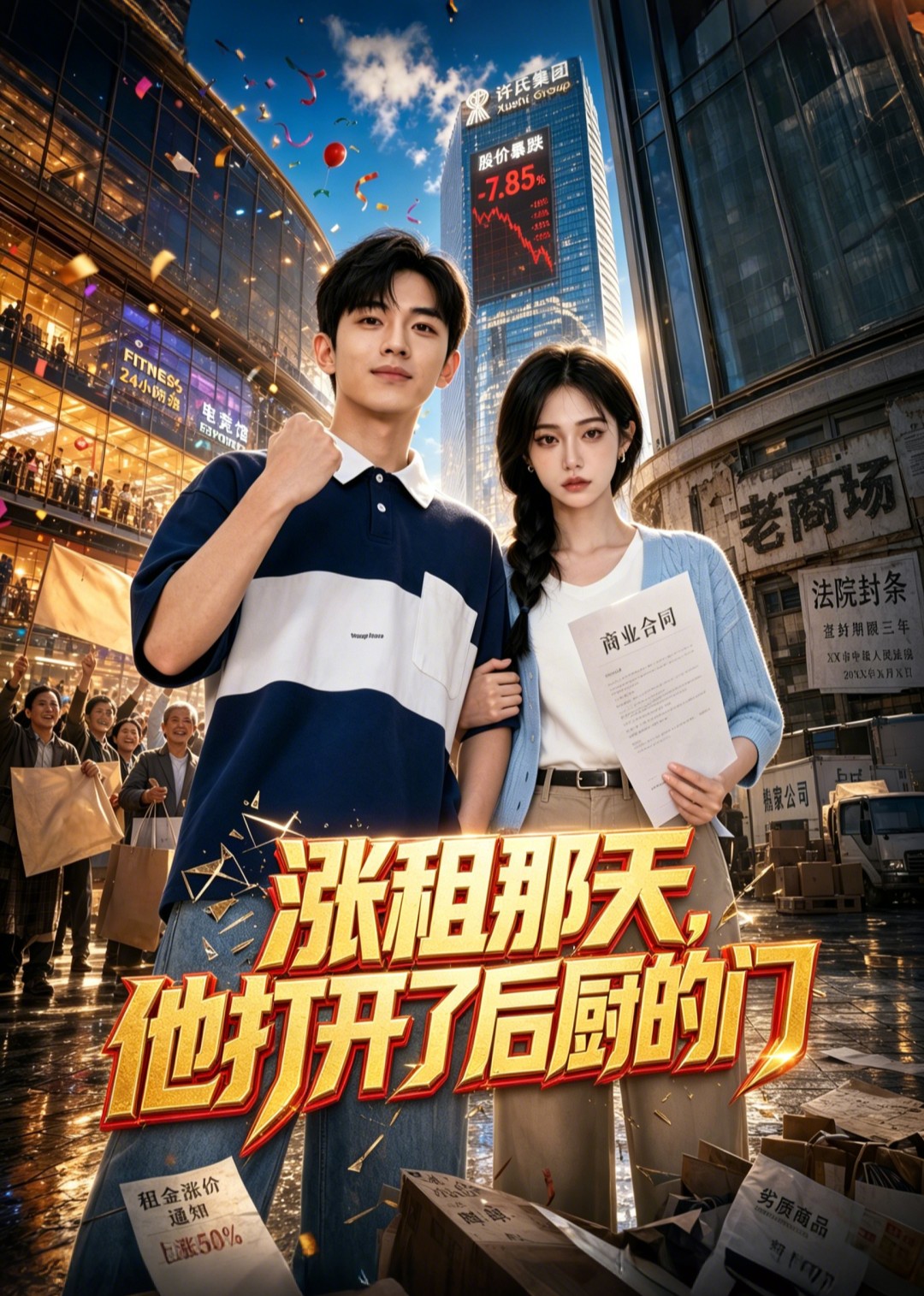 涨租那天，他打开了后厨的门