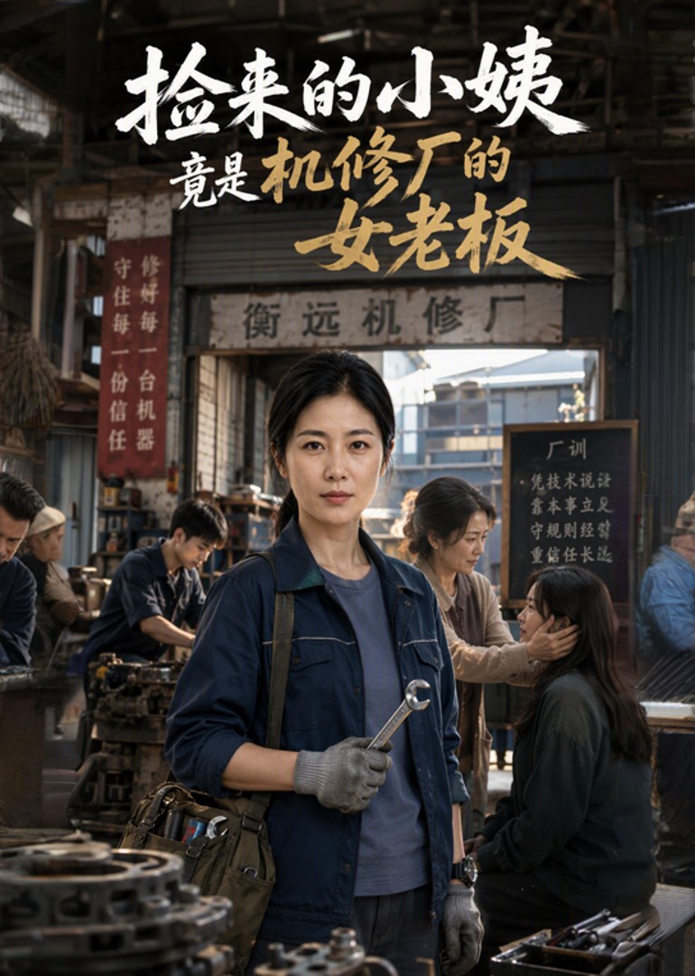 捡来的小姨，竟是机修厂的女老板封面图