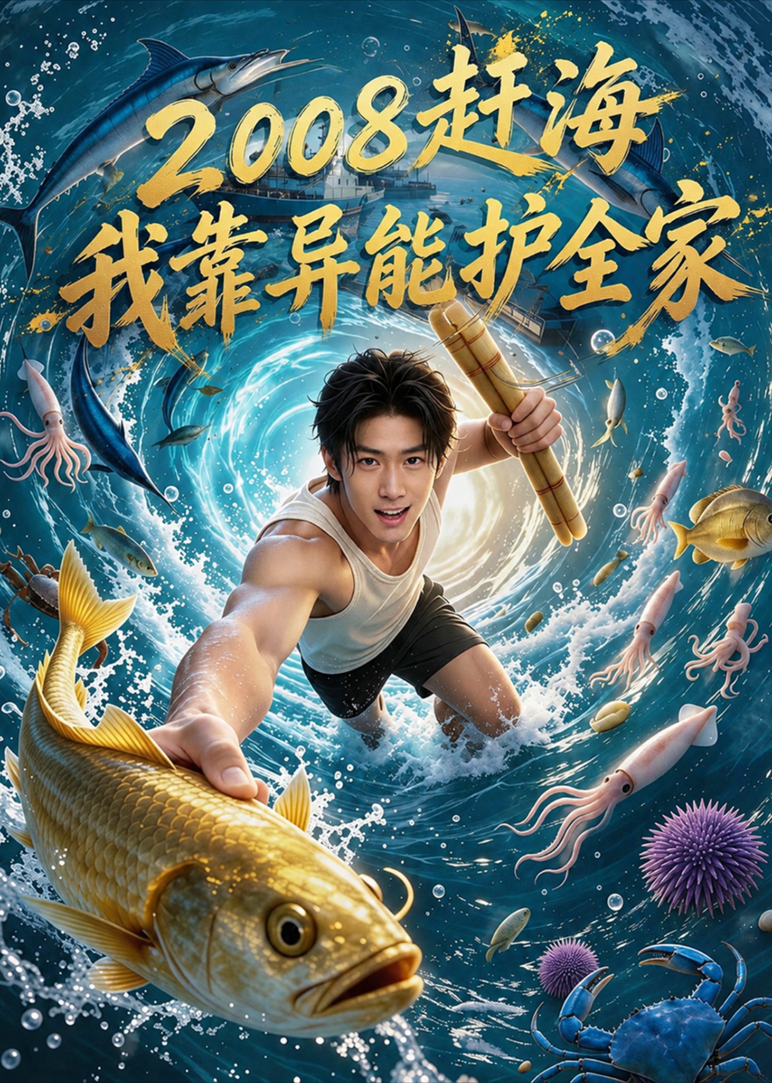 2008赶海我靠异能护全家封面图