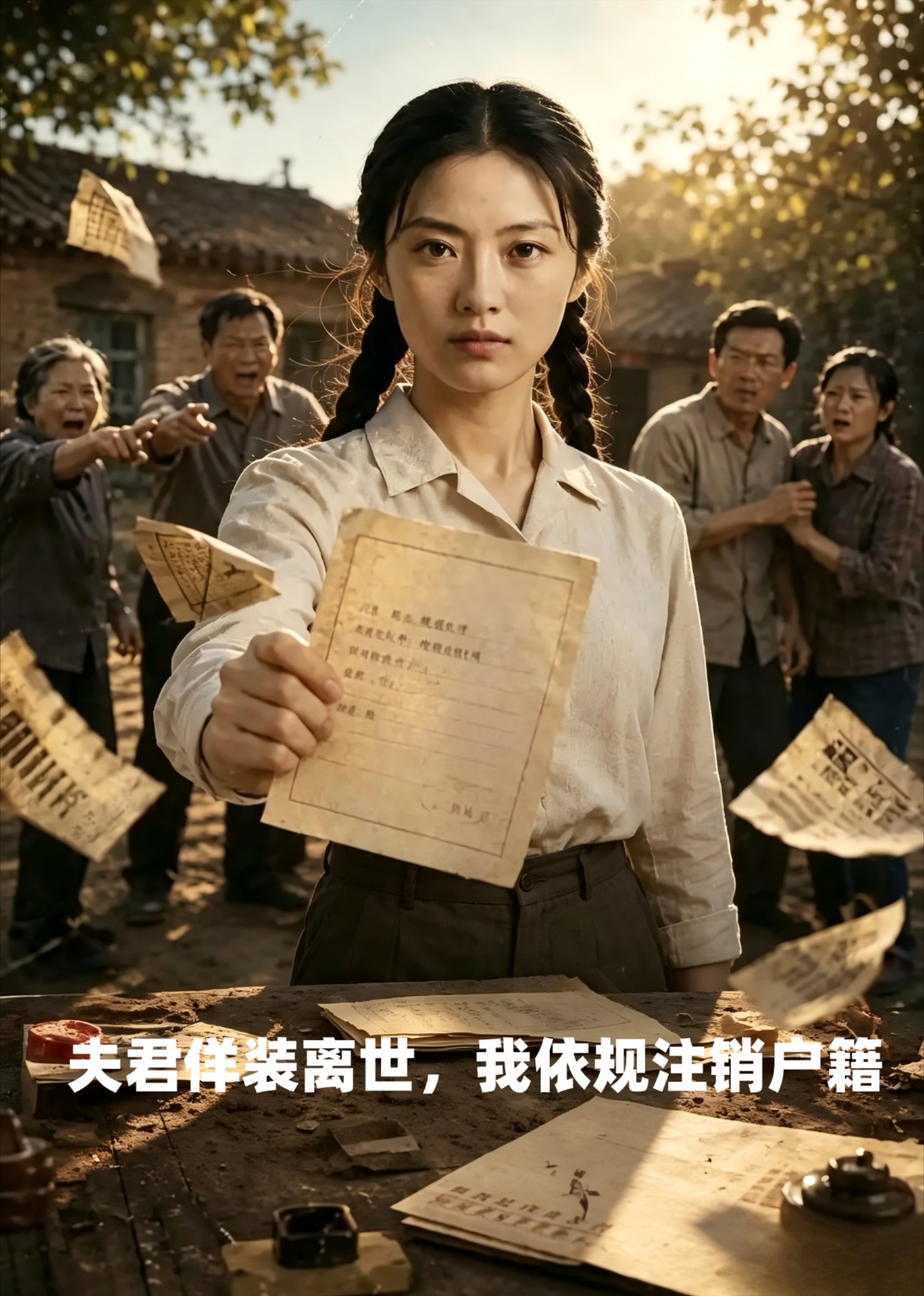 夫君佯装离世，我依规注销户籍