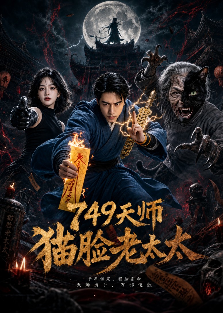 749天师猫脸老太太