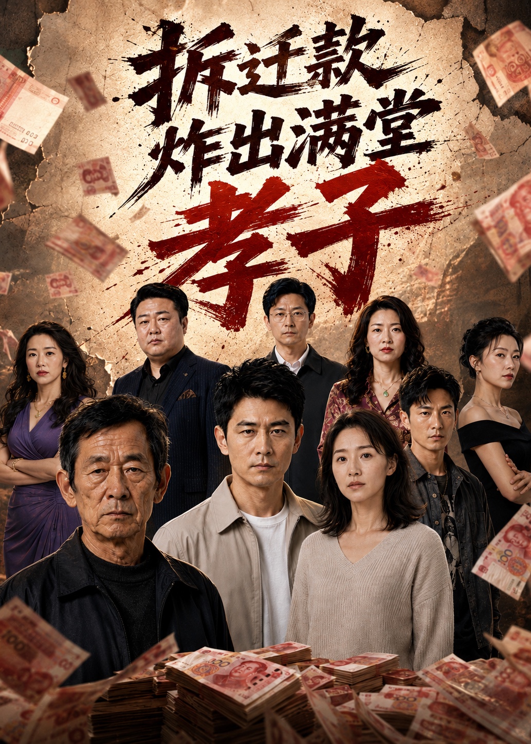 拆迁款炸出满堂孝子封面图