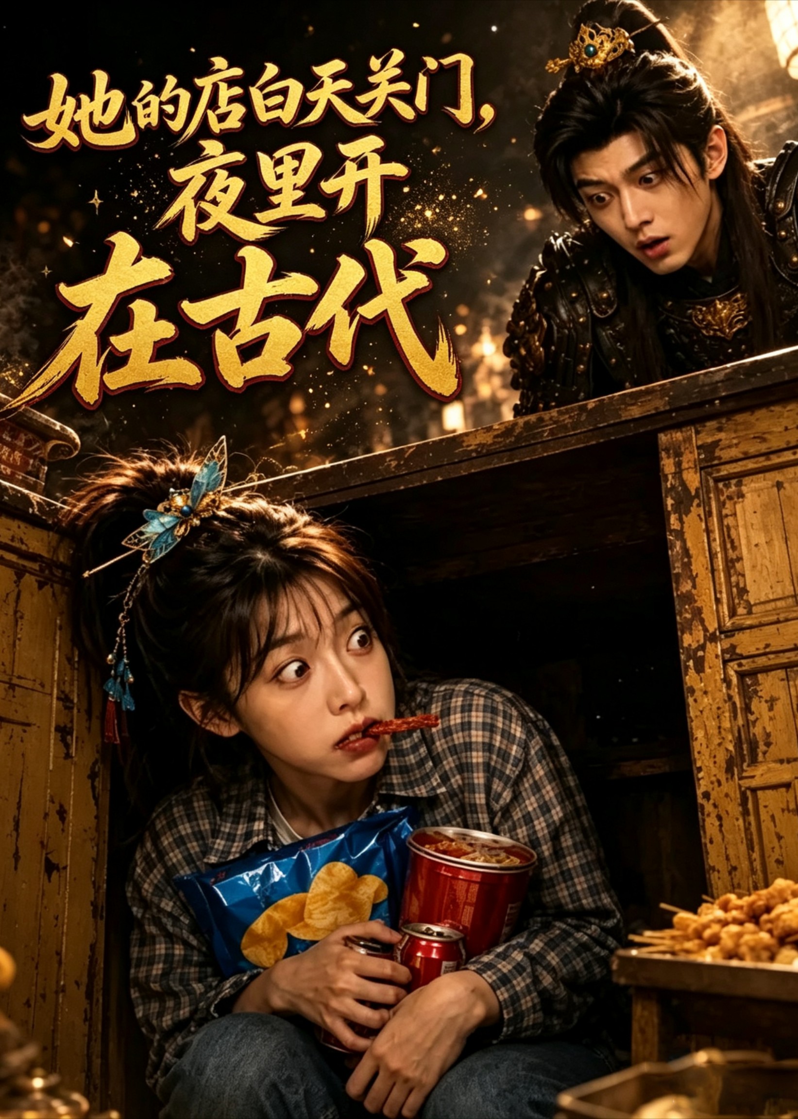 她的店白天关门，夜里开在古代