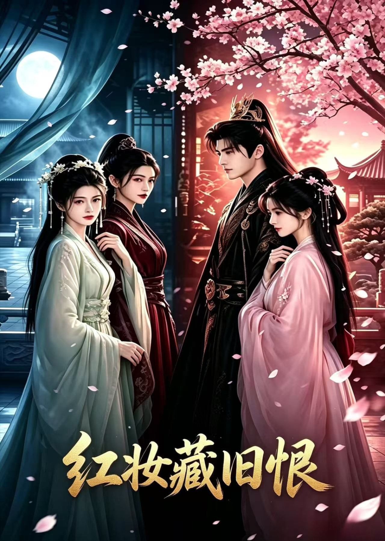 红妆藏旧恨