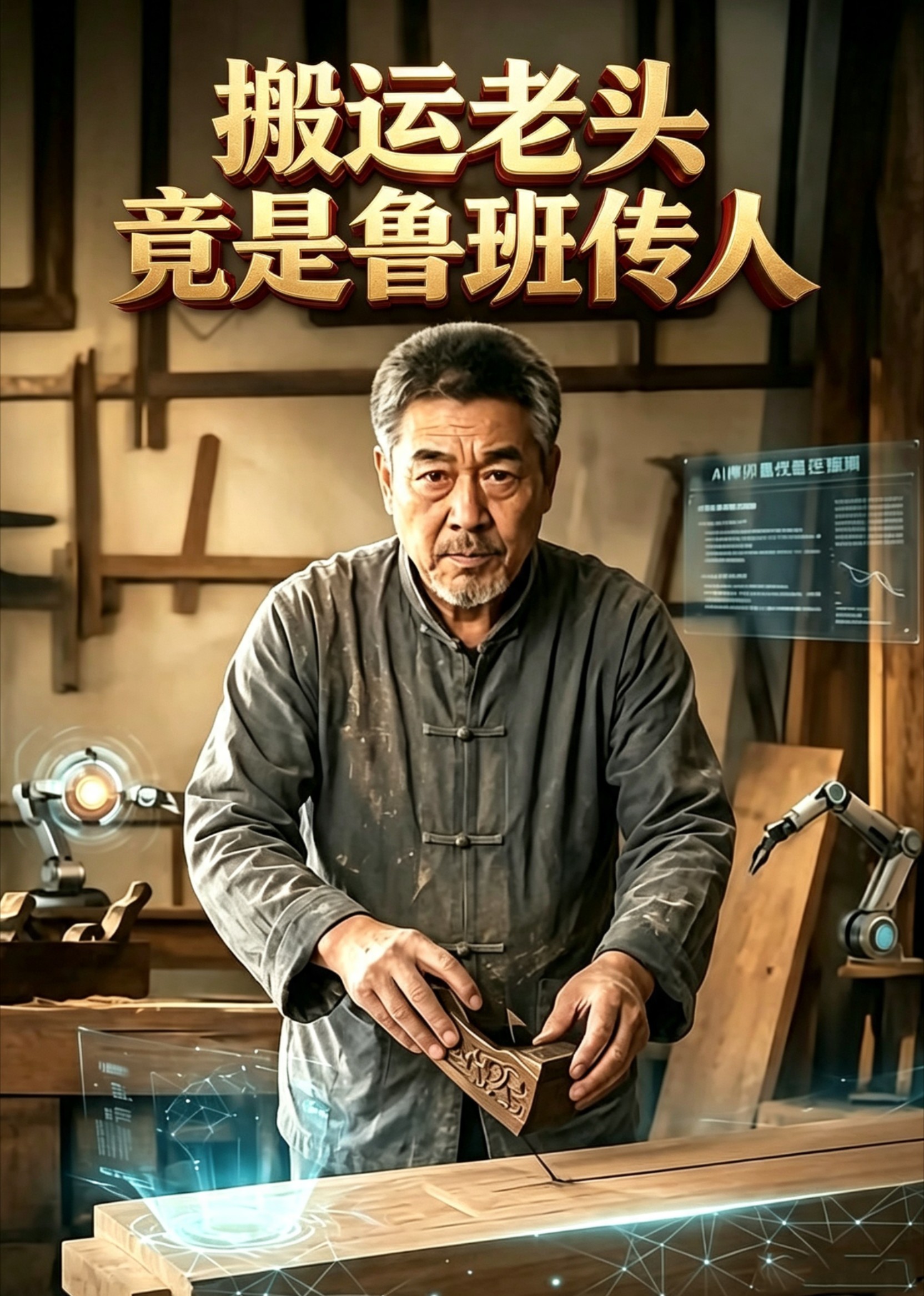 搬运老头竟是鲁班传人封面图