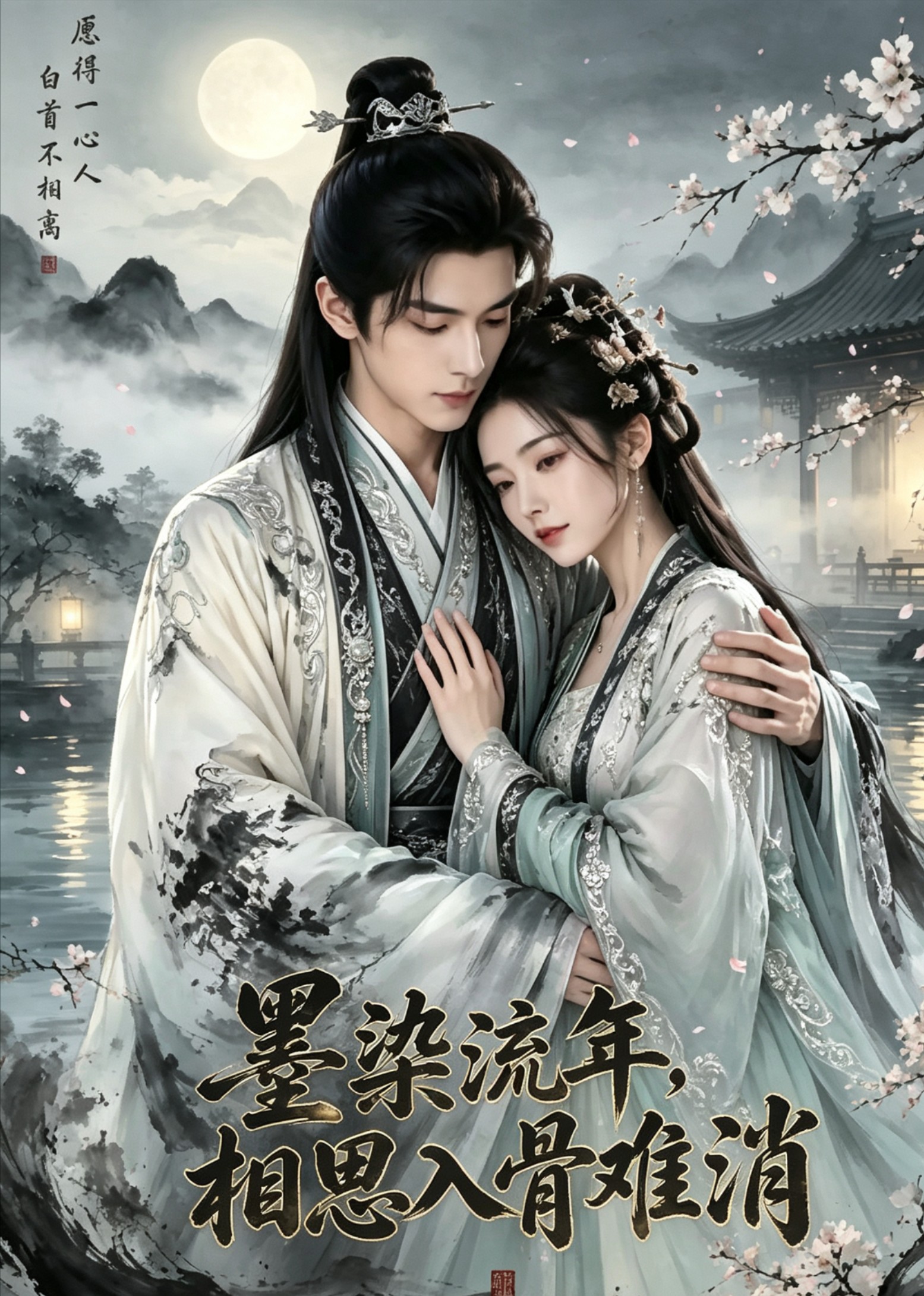墨染流年，相思入骨难消