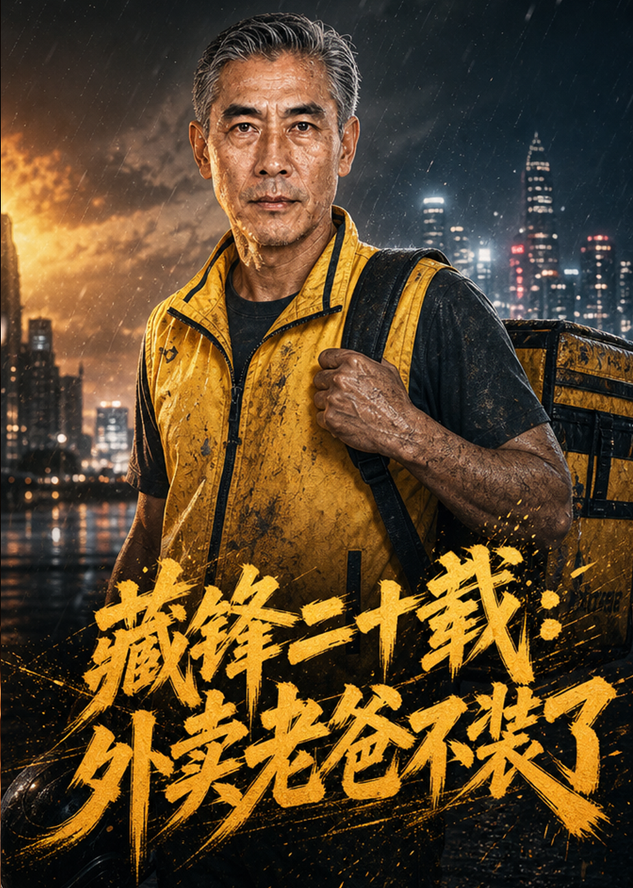 藏锋二十载：外卖老爸不装了