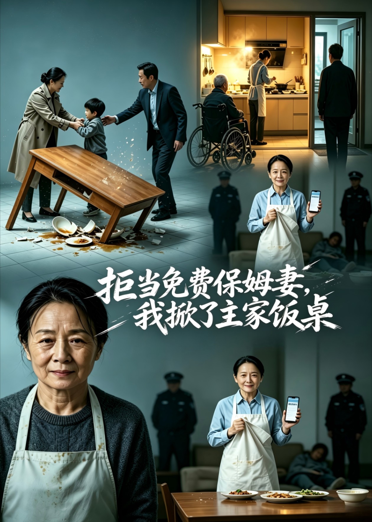 拒当免费保姆妻，我掀了主家饭桌