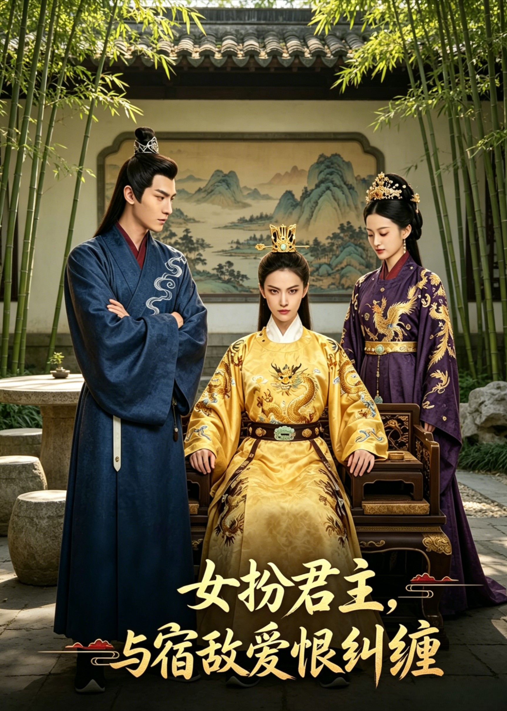 女扮君主，与宿敌爱恨纠缠