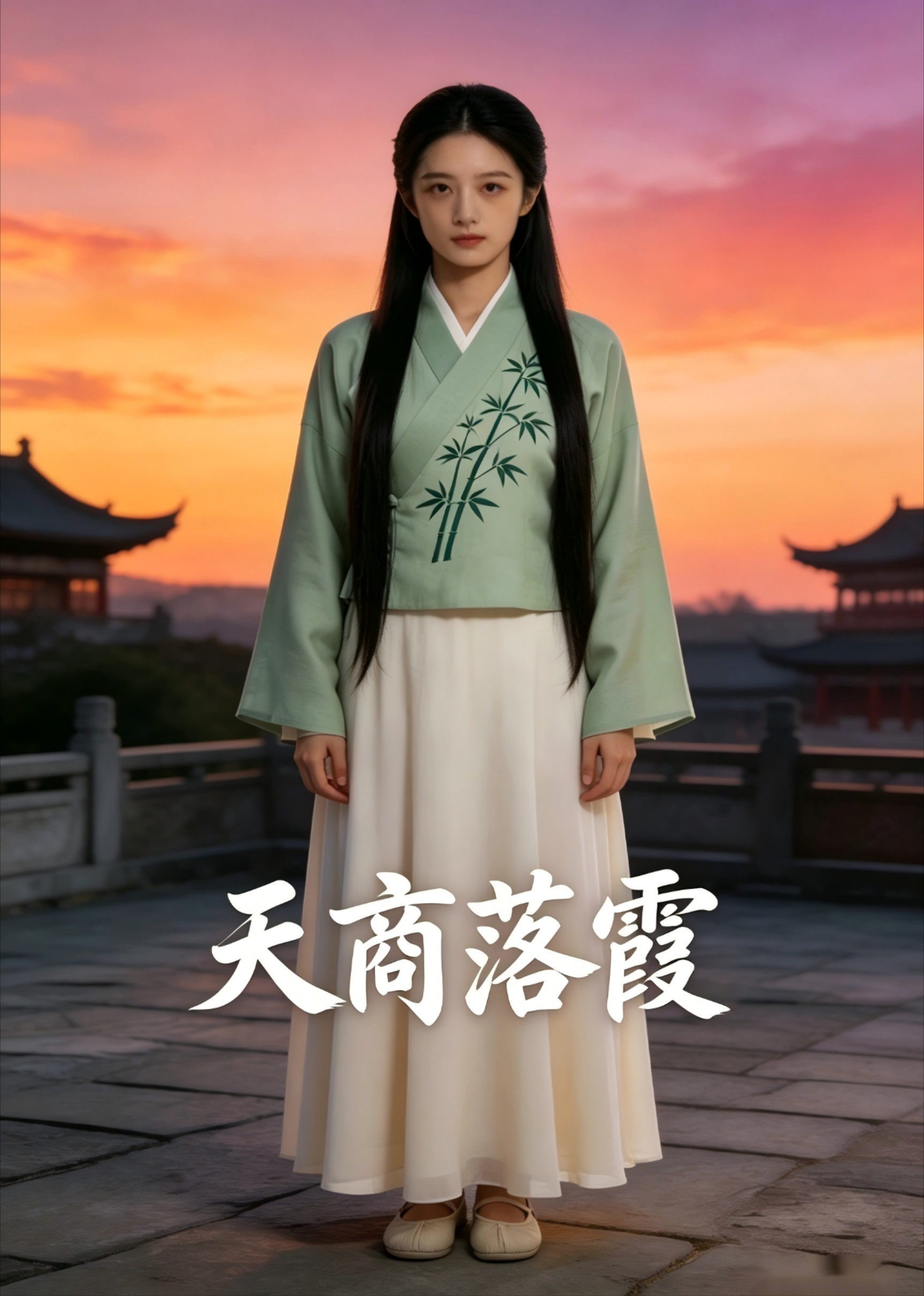 天商落霞