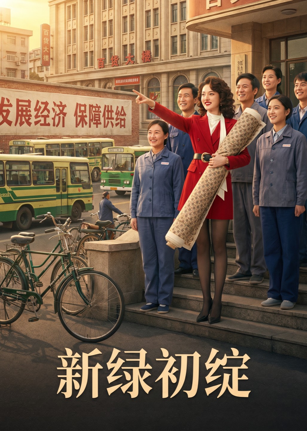 新绿初绽封面图