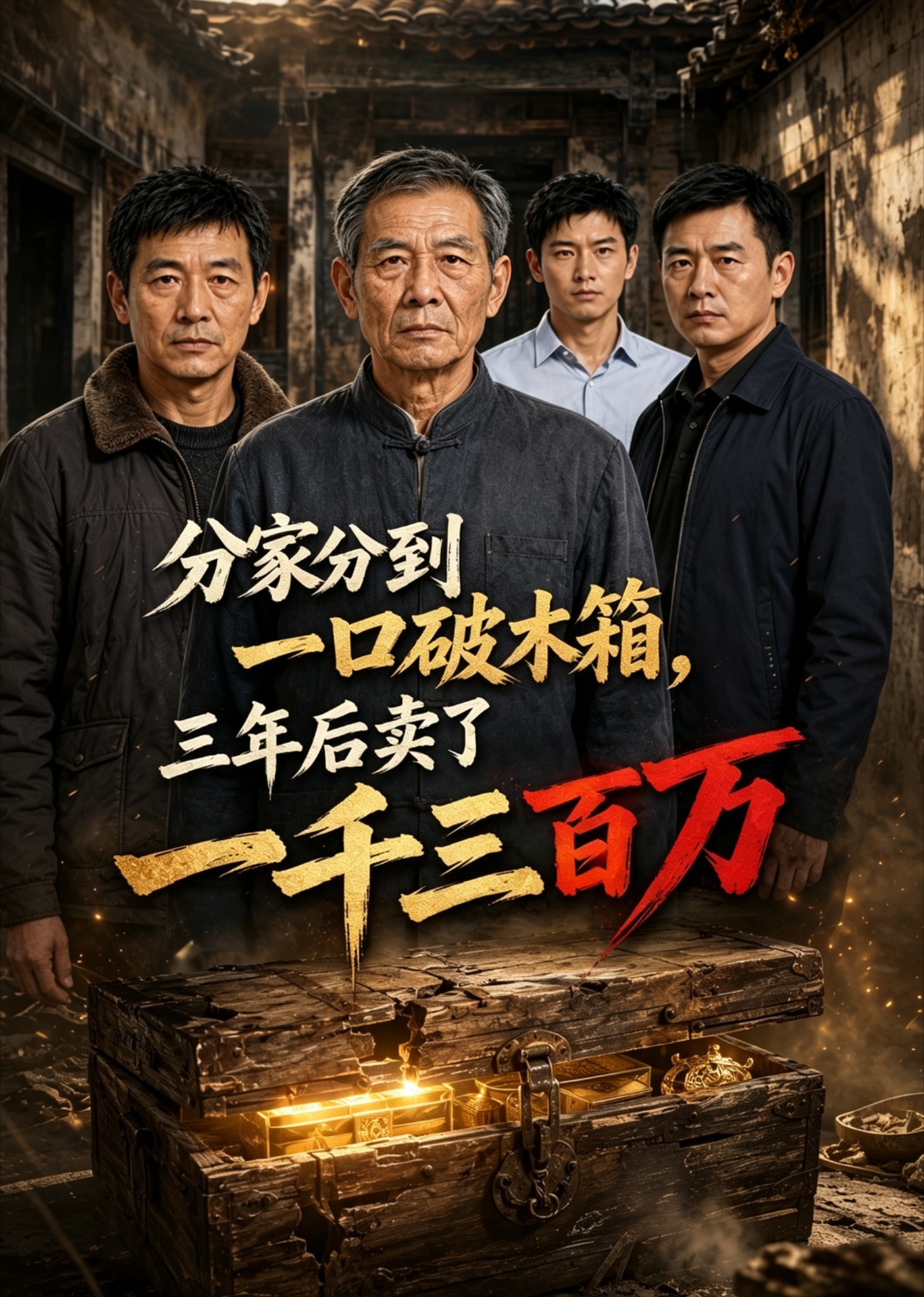 分家分到一口破木箱，三年后卖了一千三百万封面图